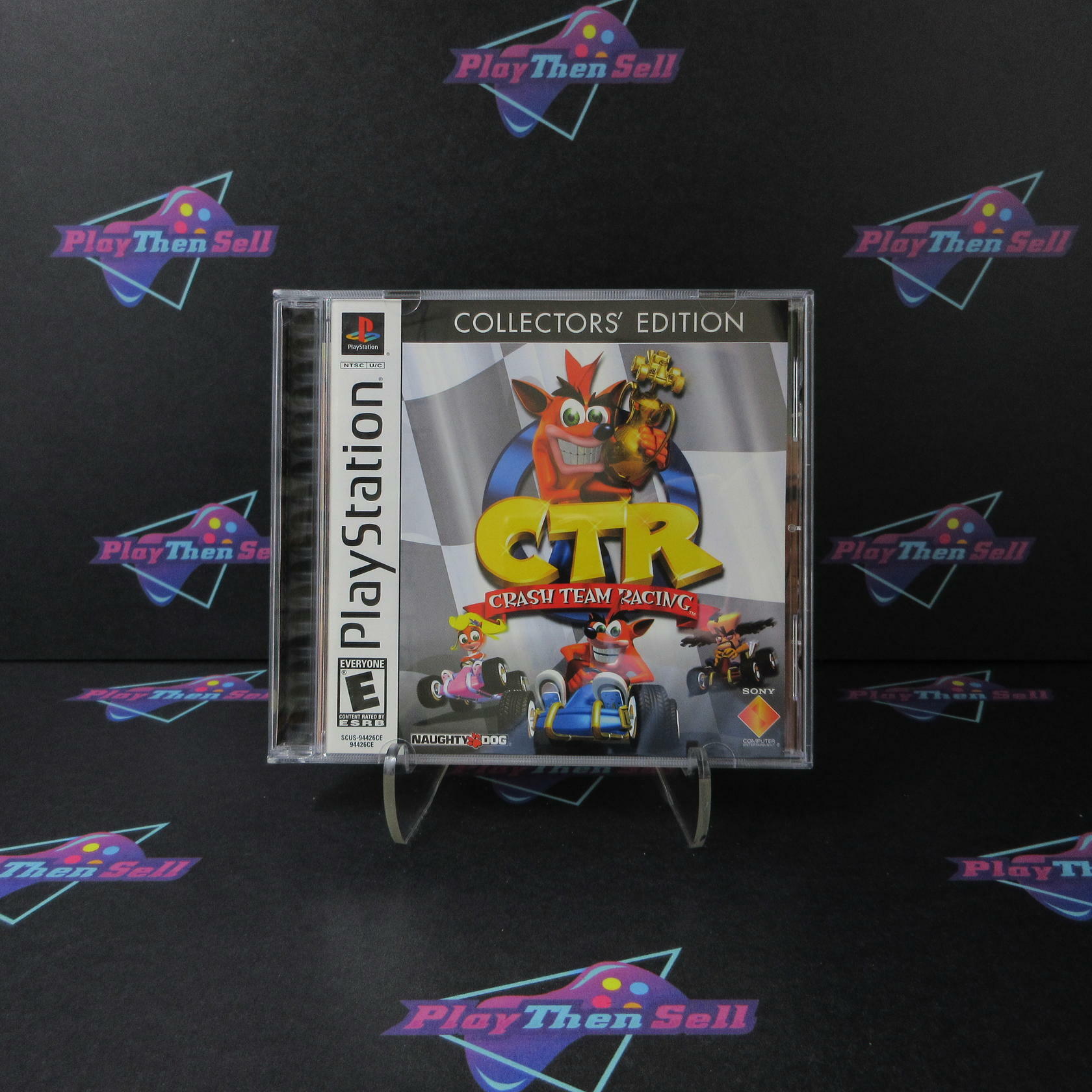 CTR Crash Team Racing Collectors Edition PS1 PlayStation 1 - Like New