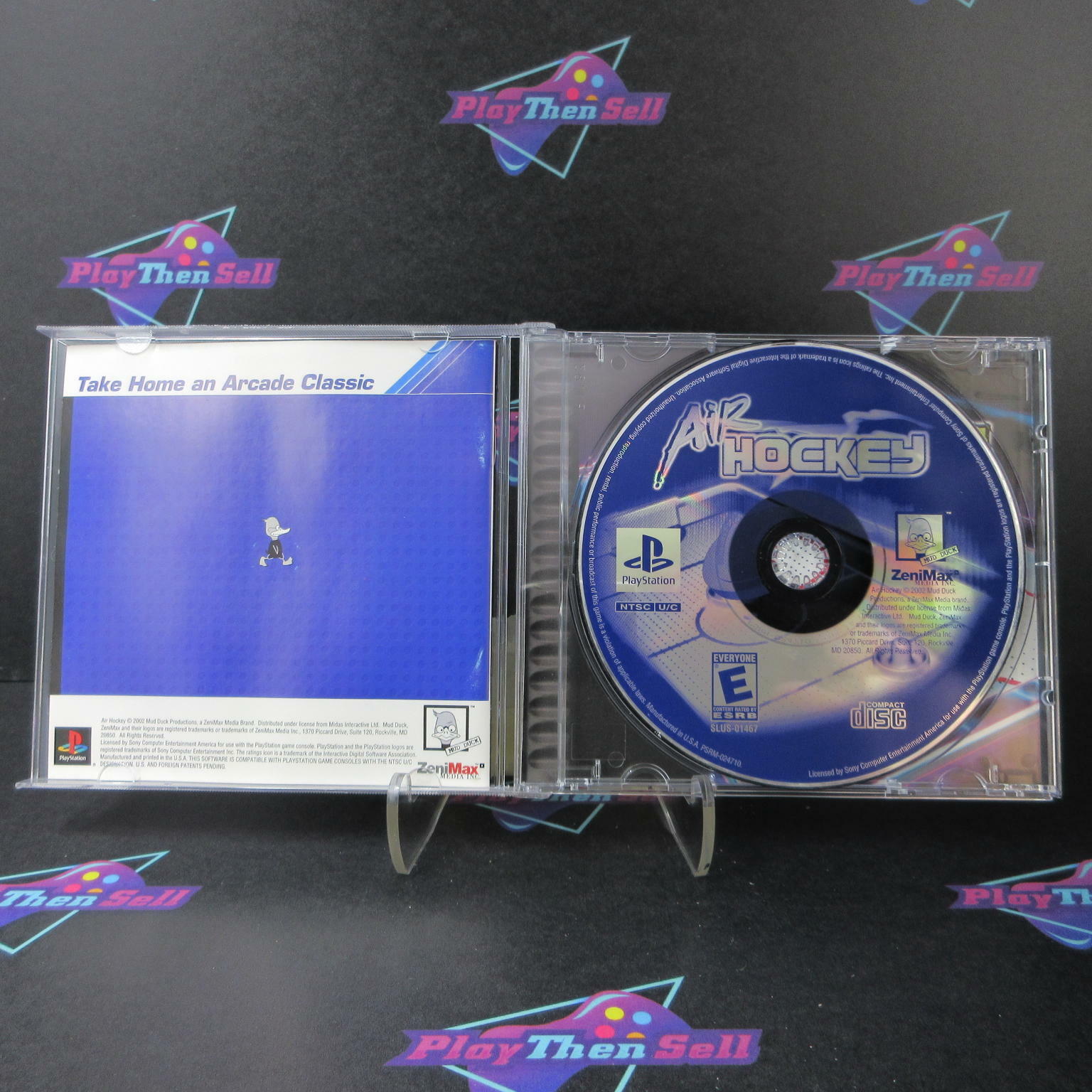 Air Hockey PS1 PlayStation 1 + Reg Card - Like New