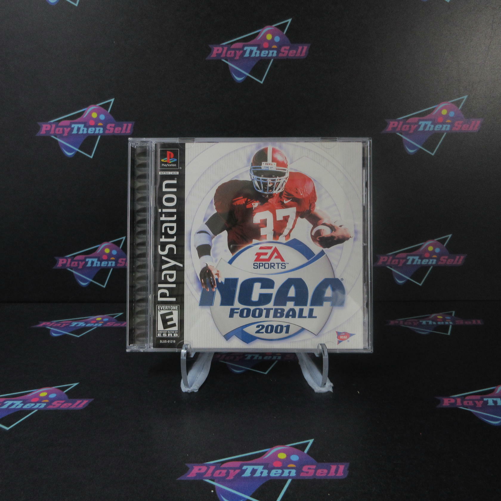 NCAA Football 2001 PS1 PlayStation 1 + Reg Card - Like New