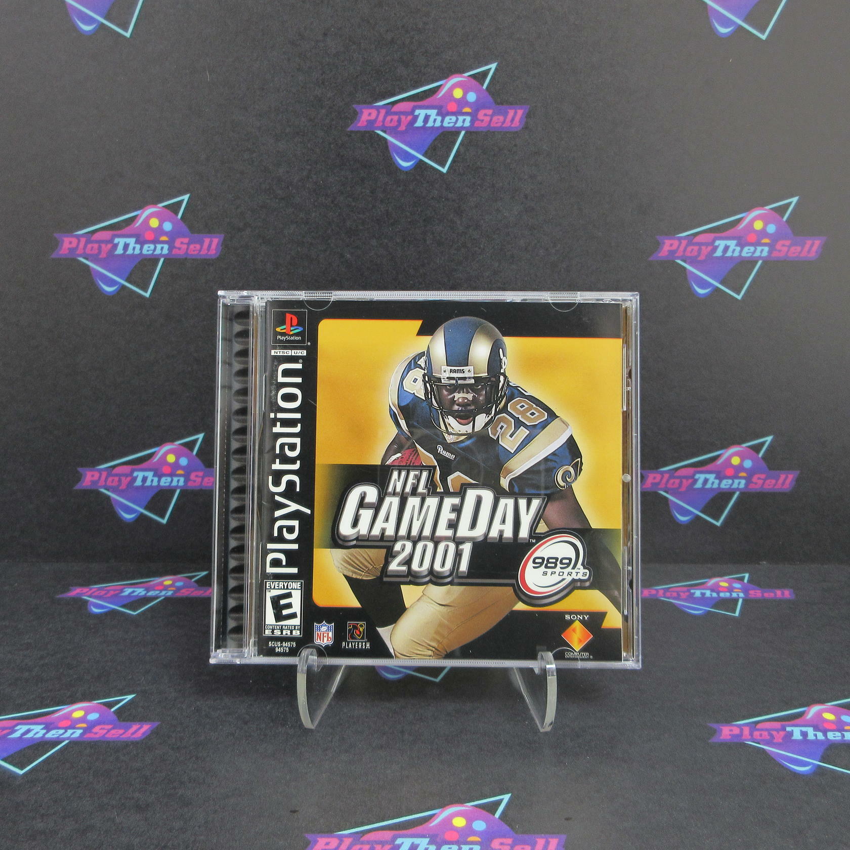 NFL GameDay 2001 PS1 PlayStation 1 - Like New