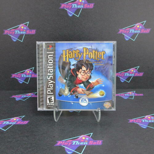 Harry Potter and the Sorcerers Stone PS1 PlayStation 1 - Like New