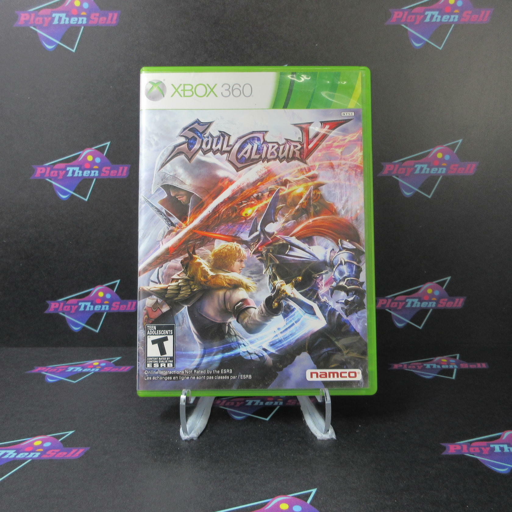 Soul Calibur V Xbox 360 AD Complete CIB - Very Good