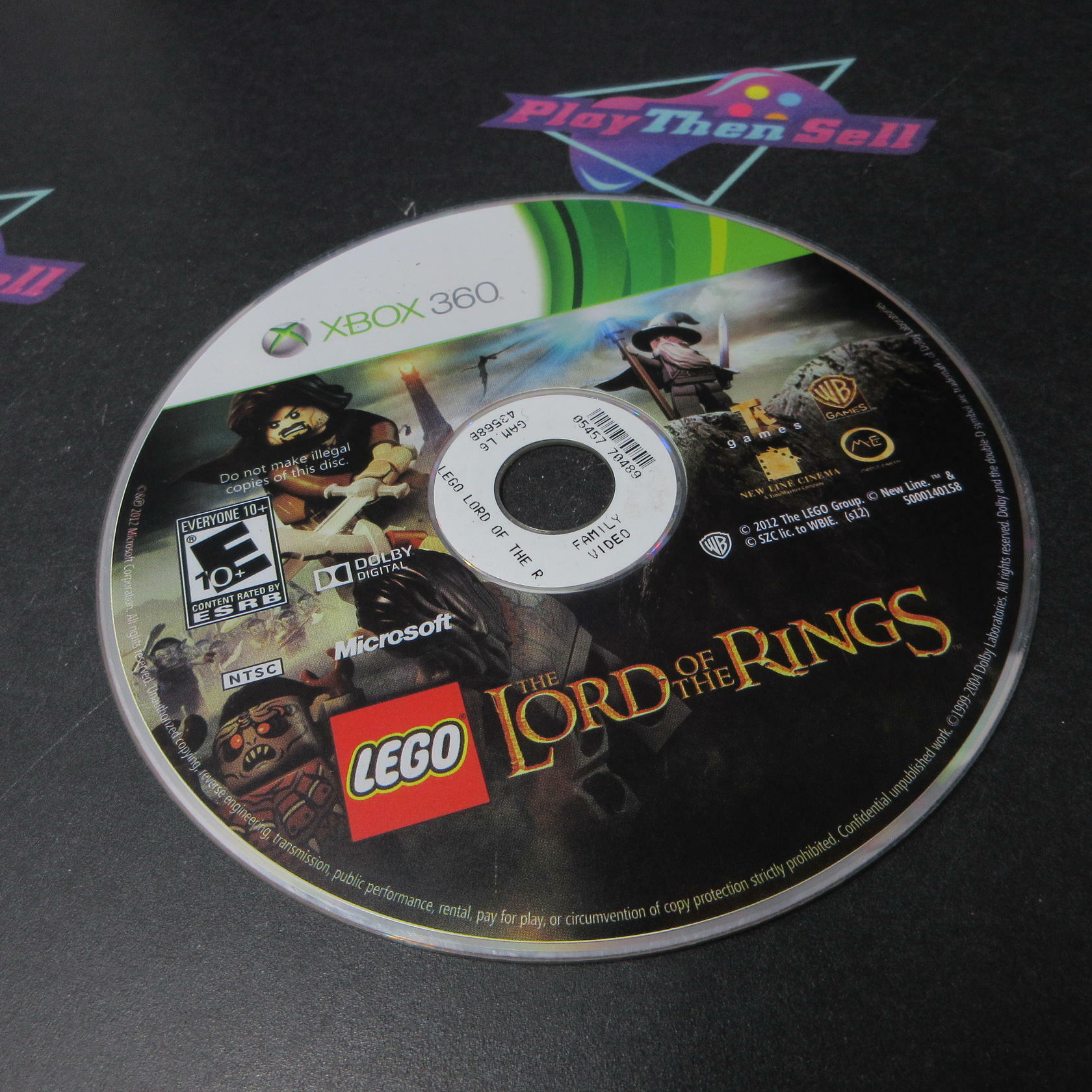 LEGO Lord of the Rings Xbox 360 AD/DD/NM - Very Good