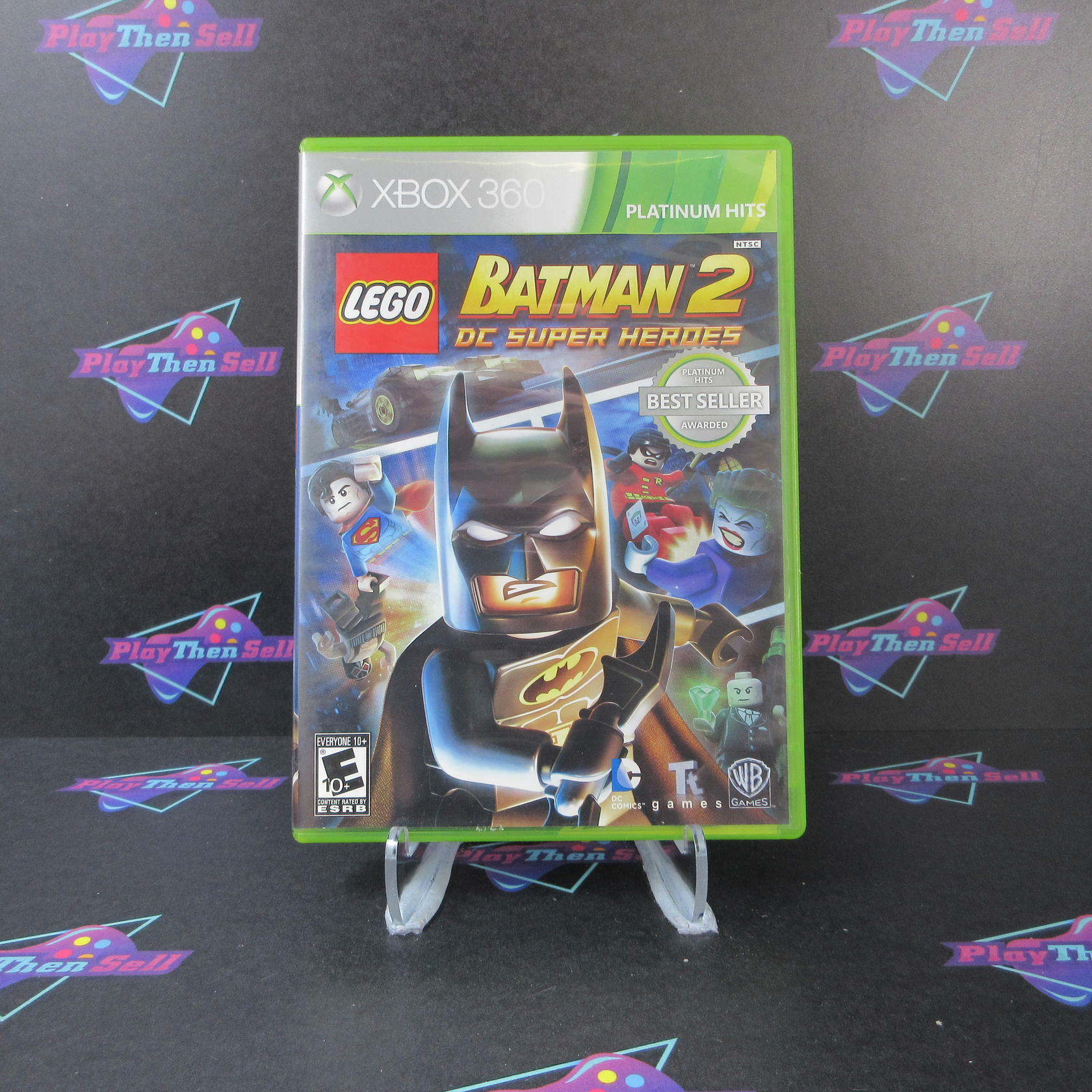 LEGO Batman 2 DC Super Heroes PH Xbox 360 AD Complete CIB - Very Good