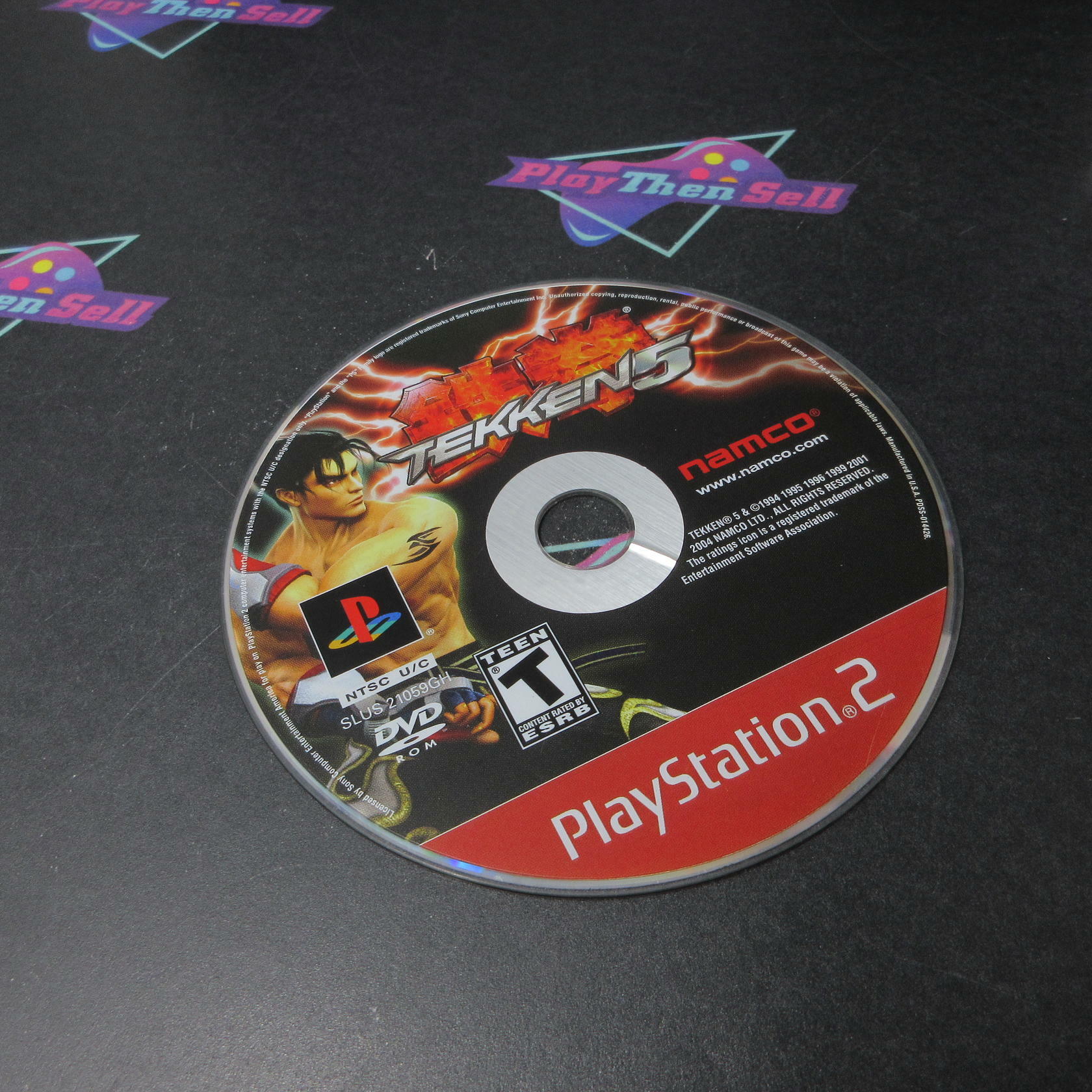 Tekken 5 PS2 PlayStation 2 Greatest Hits AD/DD Complete CIB - Very Good