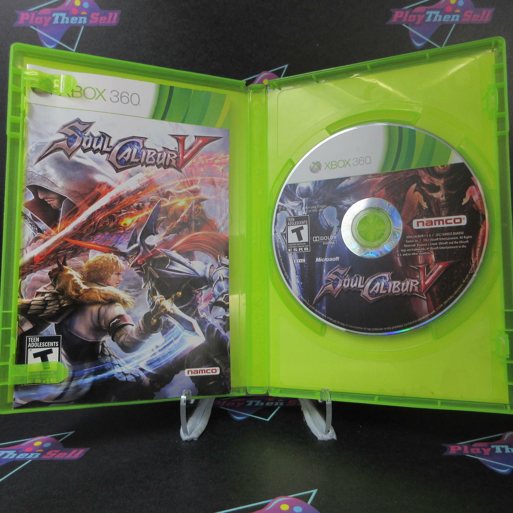 Soul Calibur V Xbox 360 AD Complete CIB - Very Good