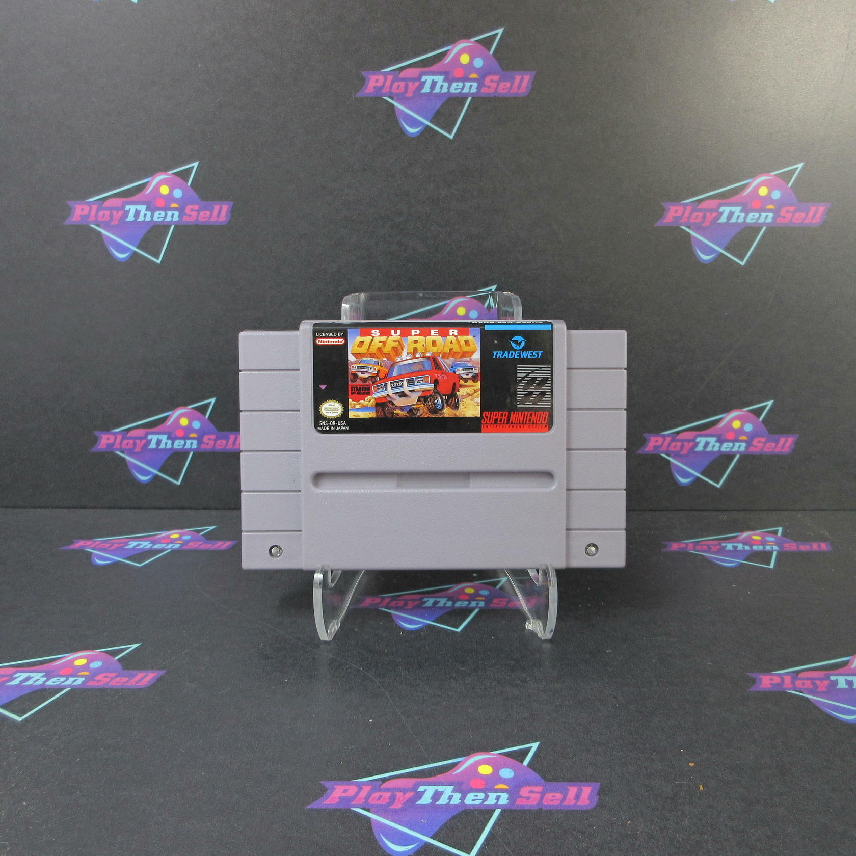 Super Off Road Super Nintendo SNES Cartridge Only Authentic / Tested - Good