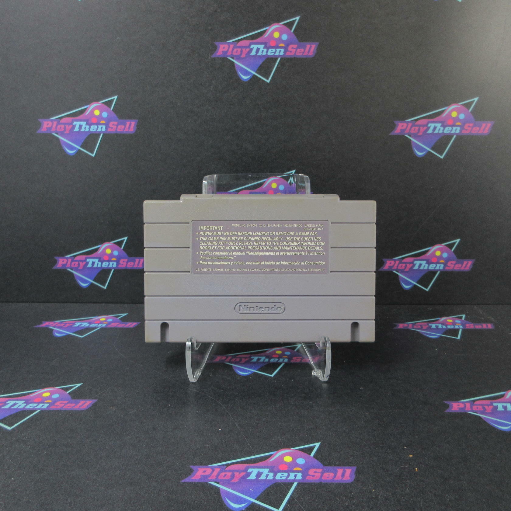 Ken Griffey Jr. Major League Baseball Nintendo SNES Cartridge Only Authentic - Good