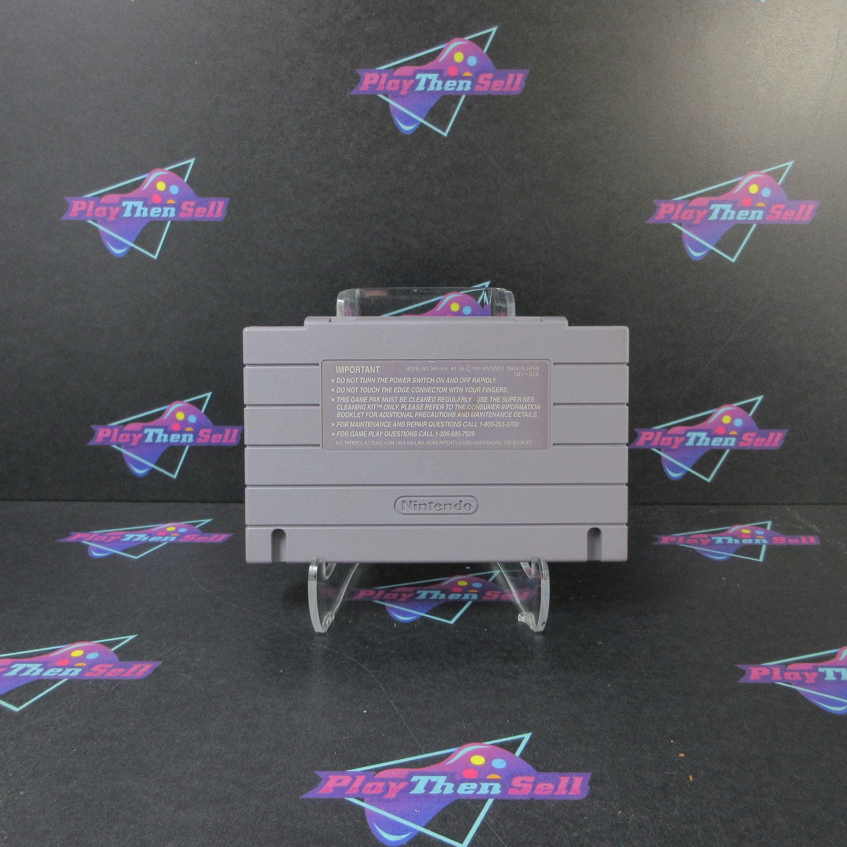 Super R-Type Super Nintendo SNES Cartridge Only Authentic / Tested - Good