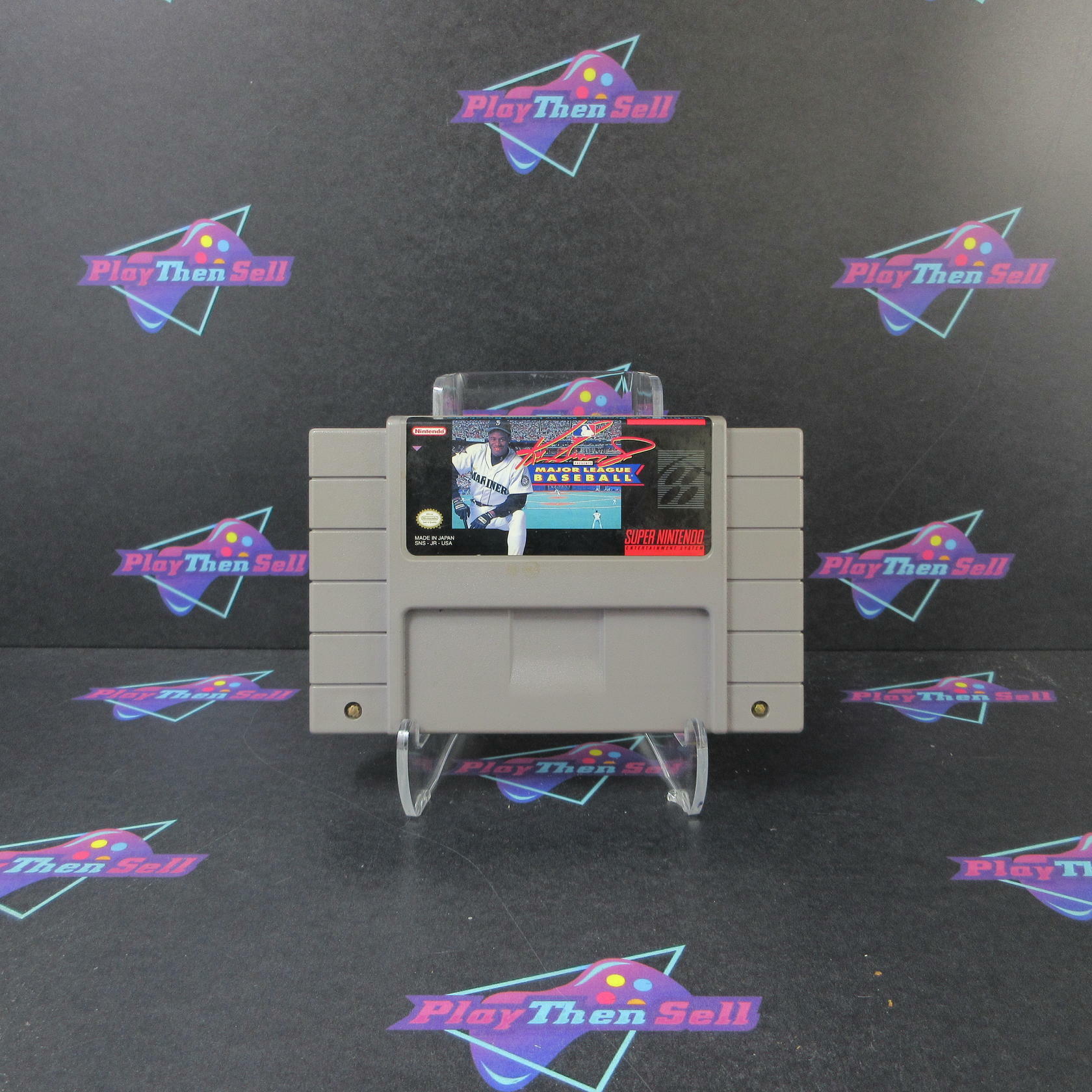 Ken Griffey Jr. Major League Baseball Nintendo SNES Cartridge Only Authentic - Good