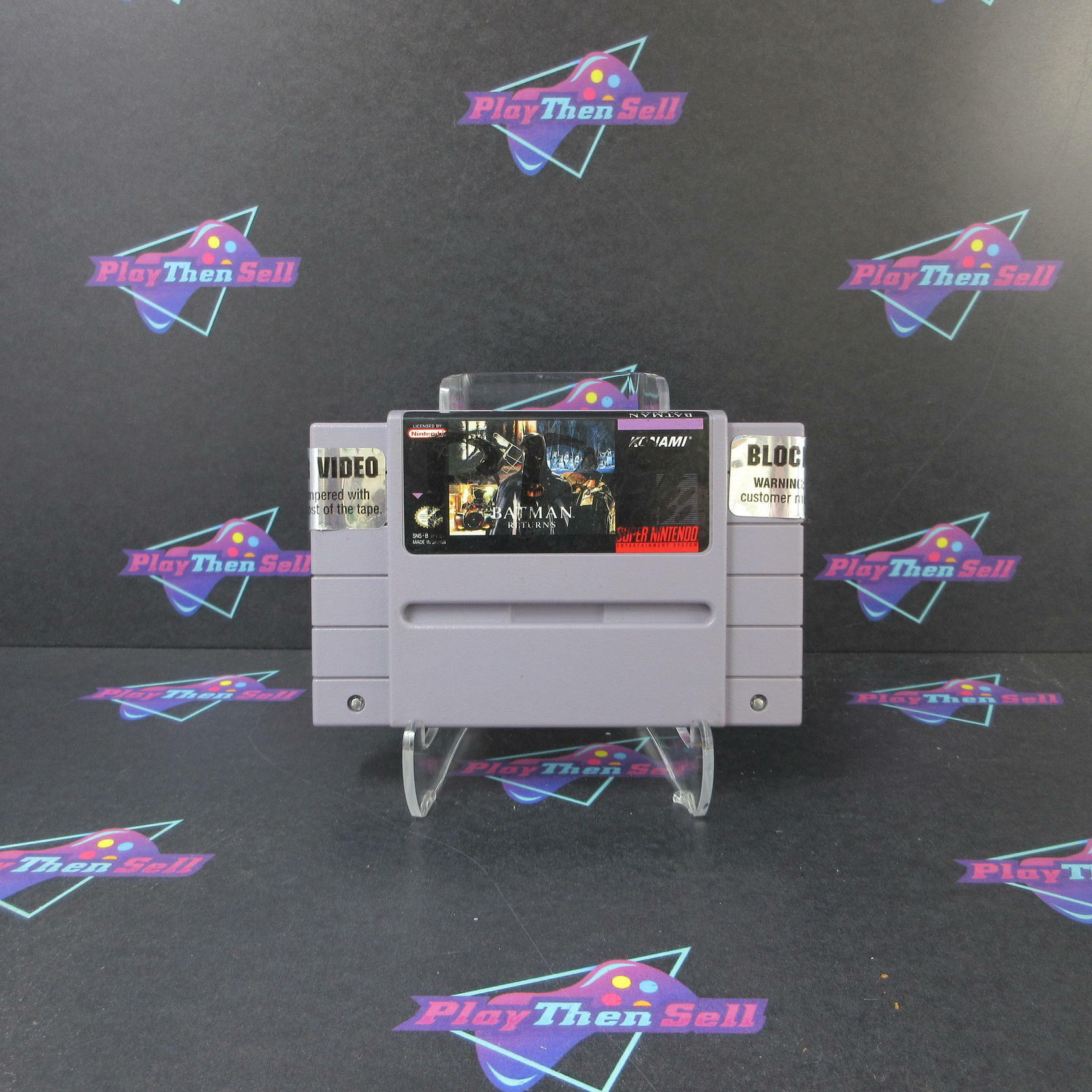 Batman Returns Nintendo SNES Cartridge Only AD Authentic / Tested - Good