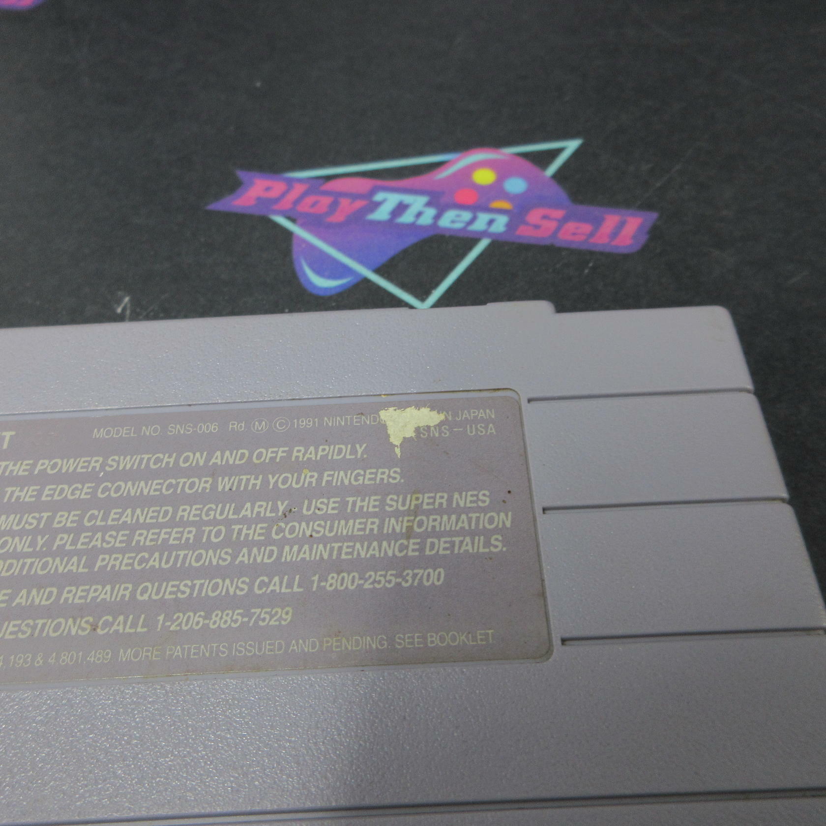 Joe & Mac Super Nintendo SNES Cartridge Only AD Authentic / Tested - Good