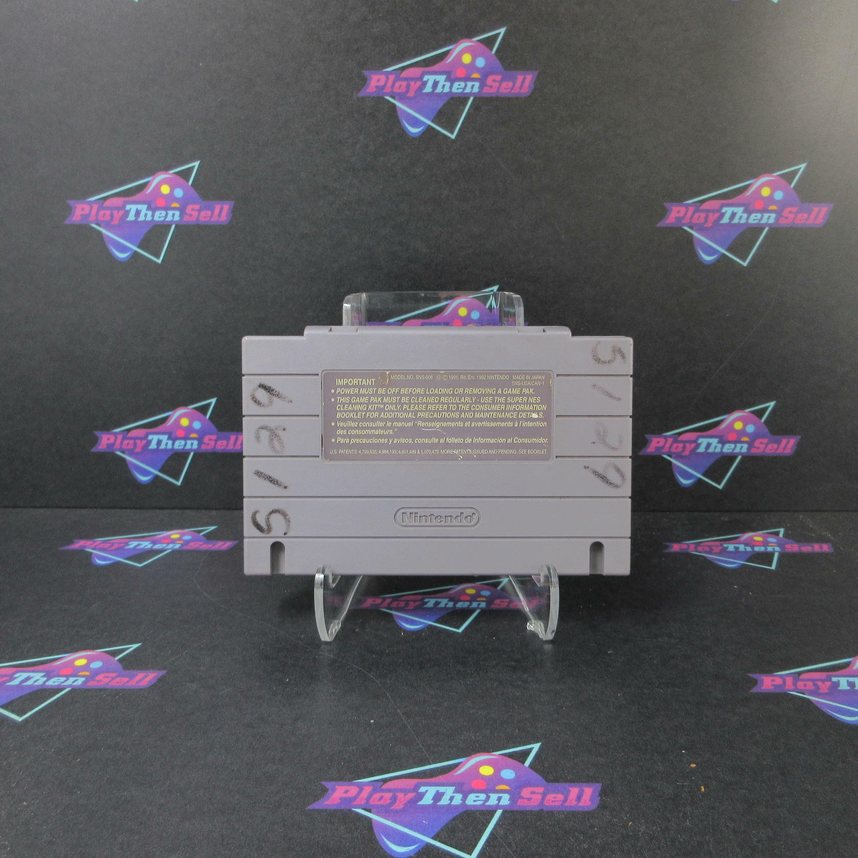 Top Gear 2 Super Nintendo SNES Cartridge Only AD Authentic / Tested - Good