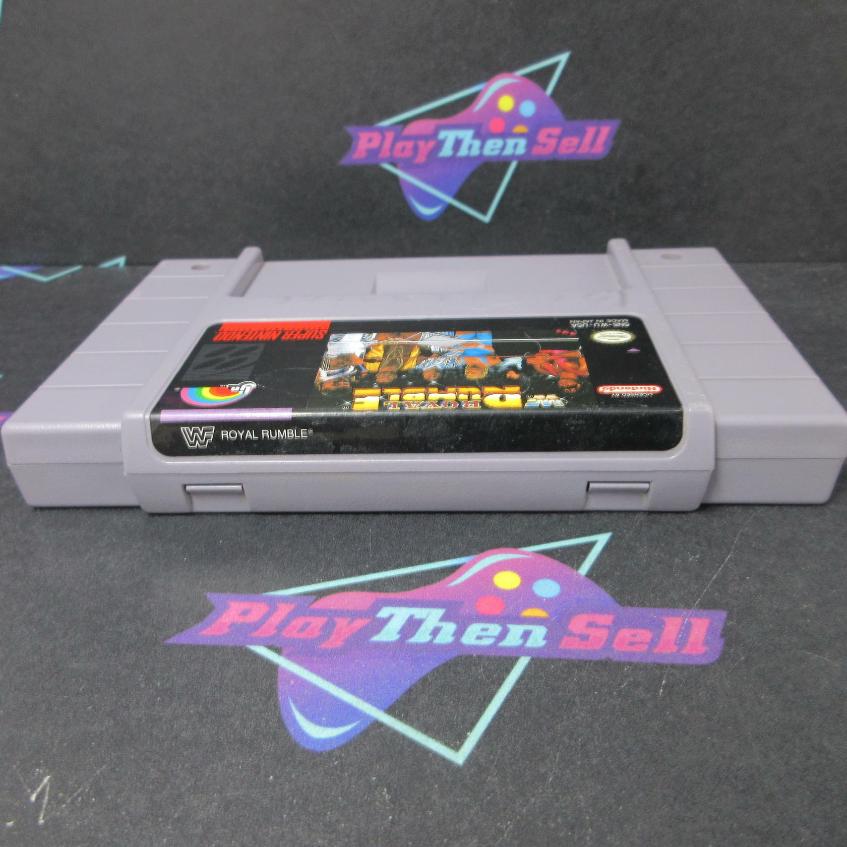 WWF Royal Rumble Super Nintendo SNES Cartridge Only AD Authentic / Tested - Good