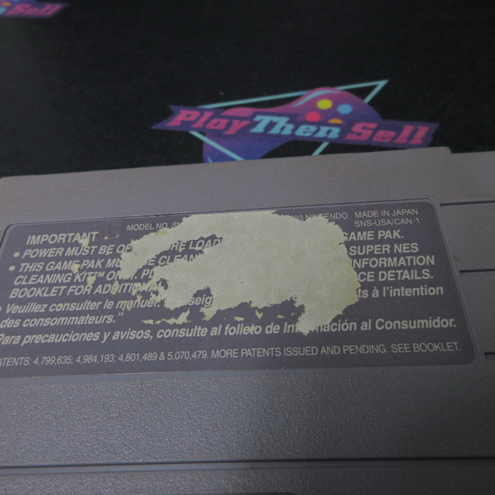 NBA Jam Nintendo SNES Cartridge Only AD Authentic / Tested - Good