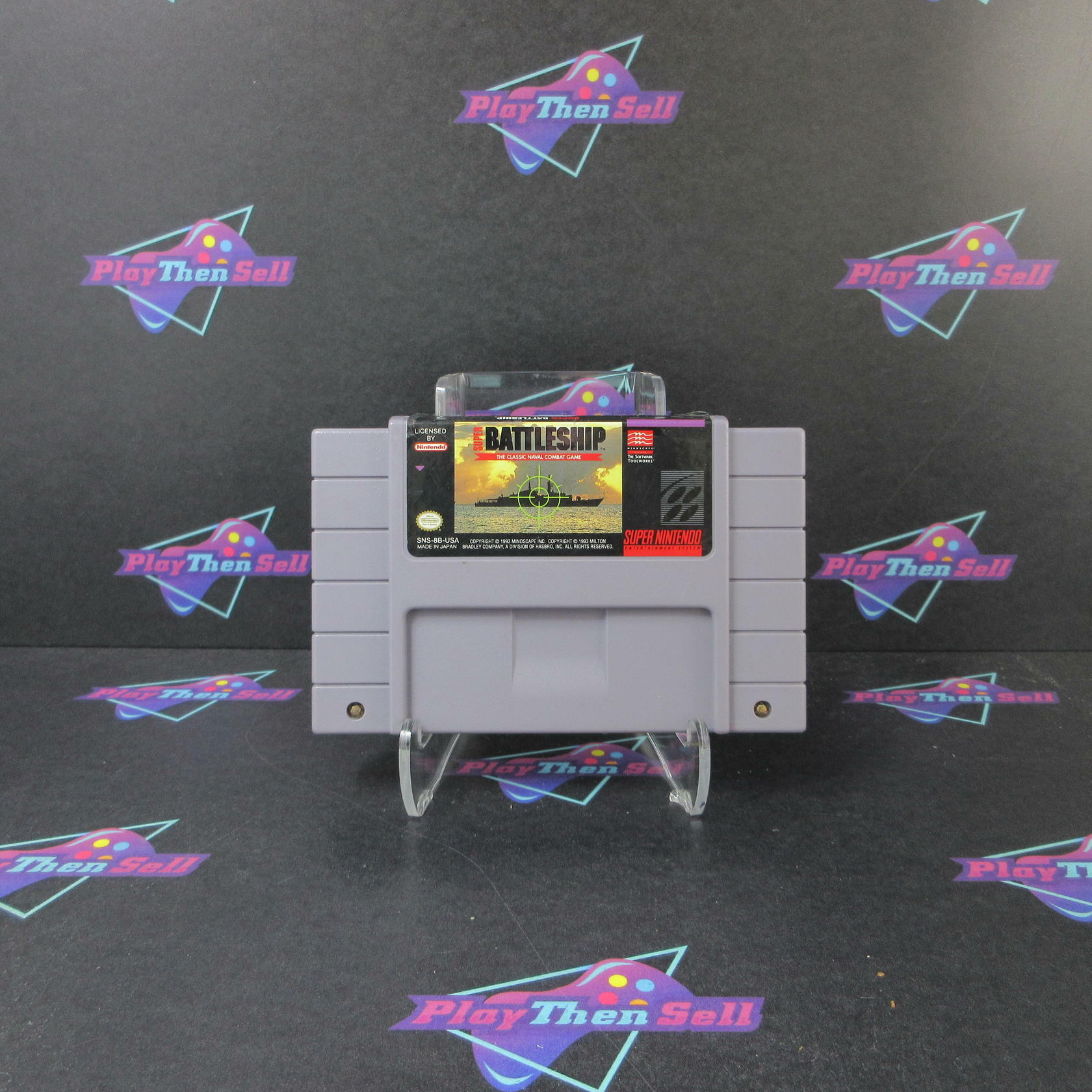 Super Battleship Super Nintendo SNES Cartridge Only AD Authentic / Tested - Good