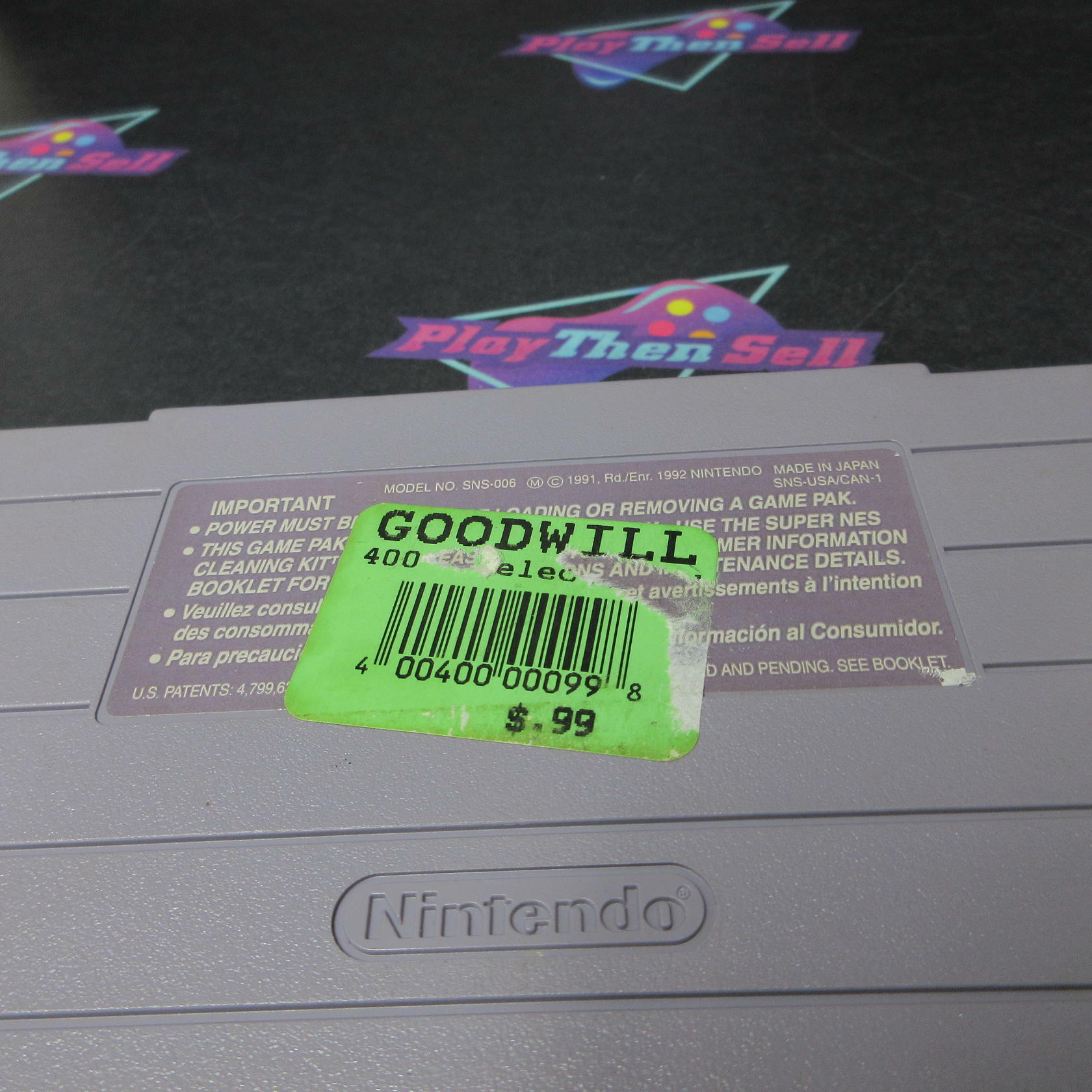 Super Battleship Super Nintendo SNES Cartridge Only AD Authentic / Tested - Good