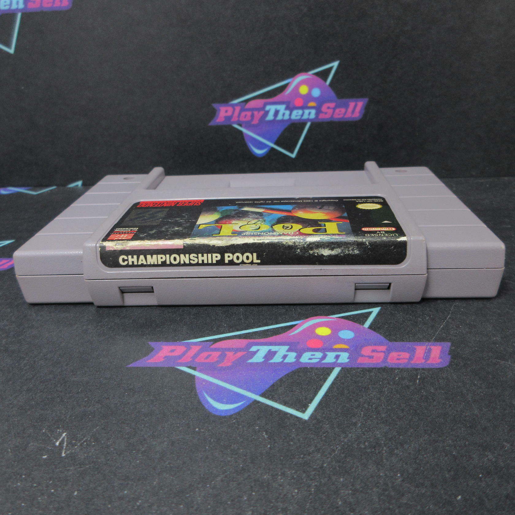 Championship Pool Super Nintendo SNES Cartridge Only AD Authentic / Tested - Good