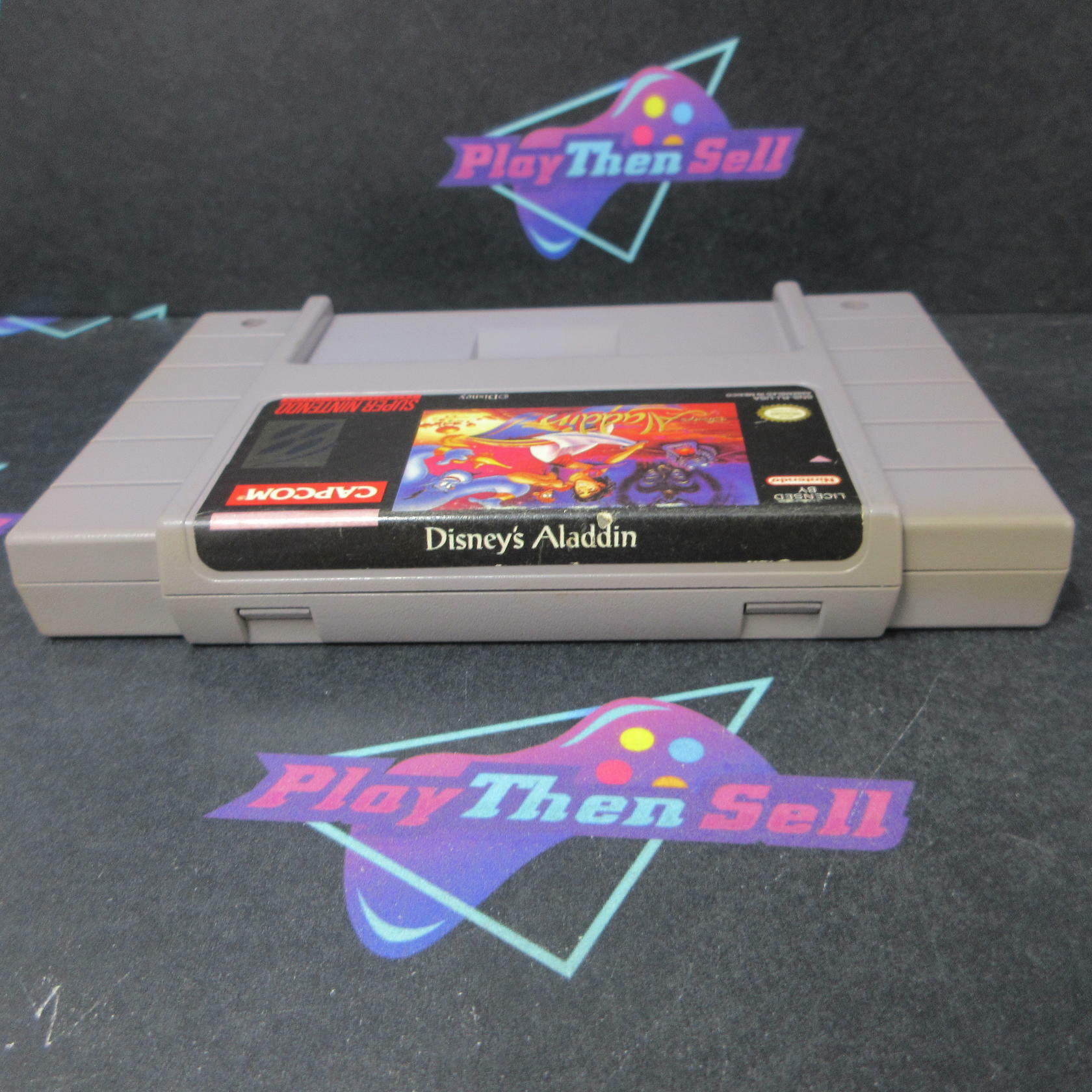 Disney's Aladdin Super Nintendo SNES Cartridge Only AD Authentic / Tested - Good