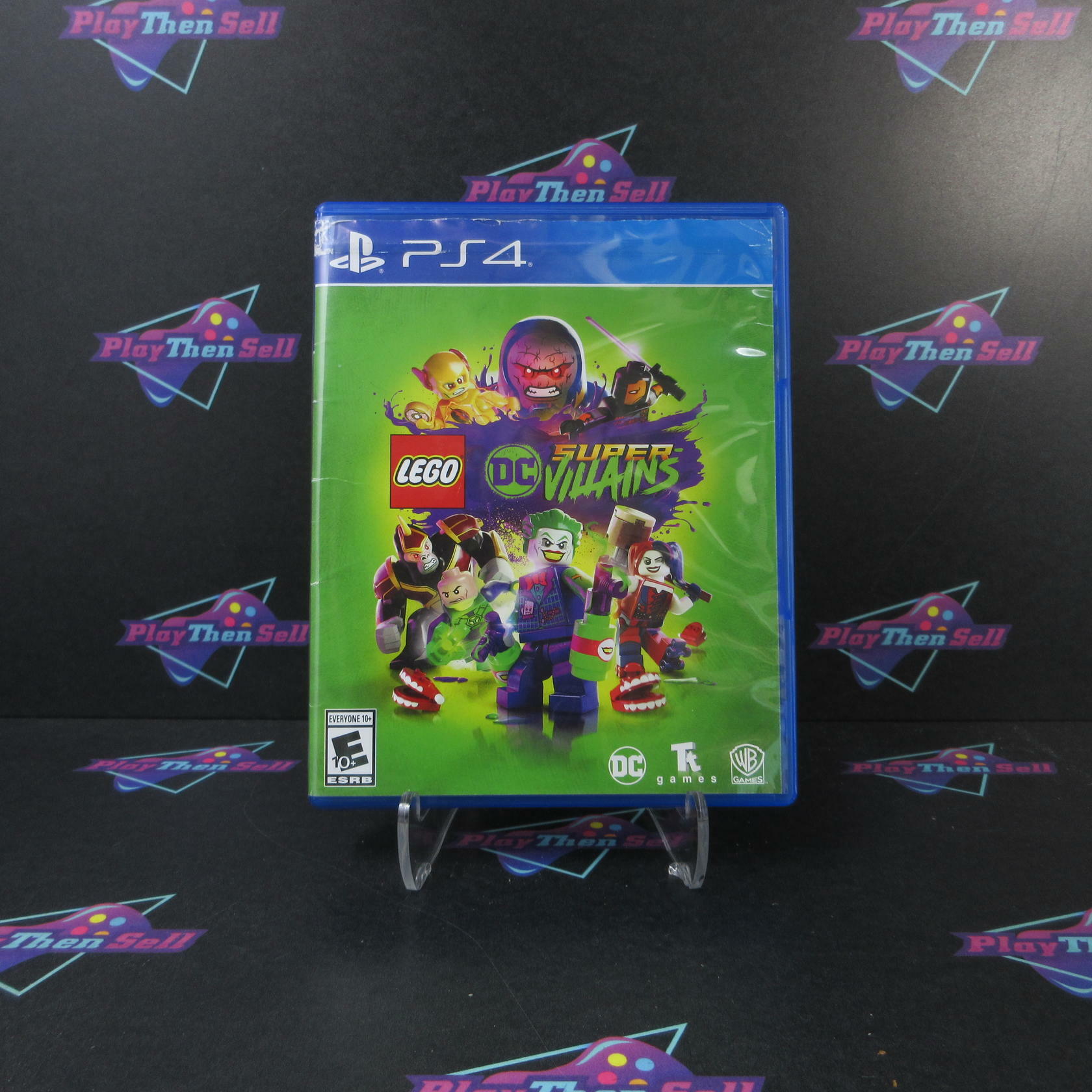LEGO DC Super Villains PS4 PlayStation 4 AD Complete CIB - Good