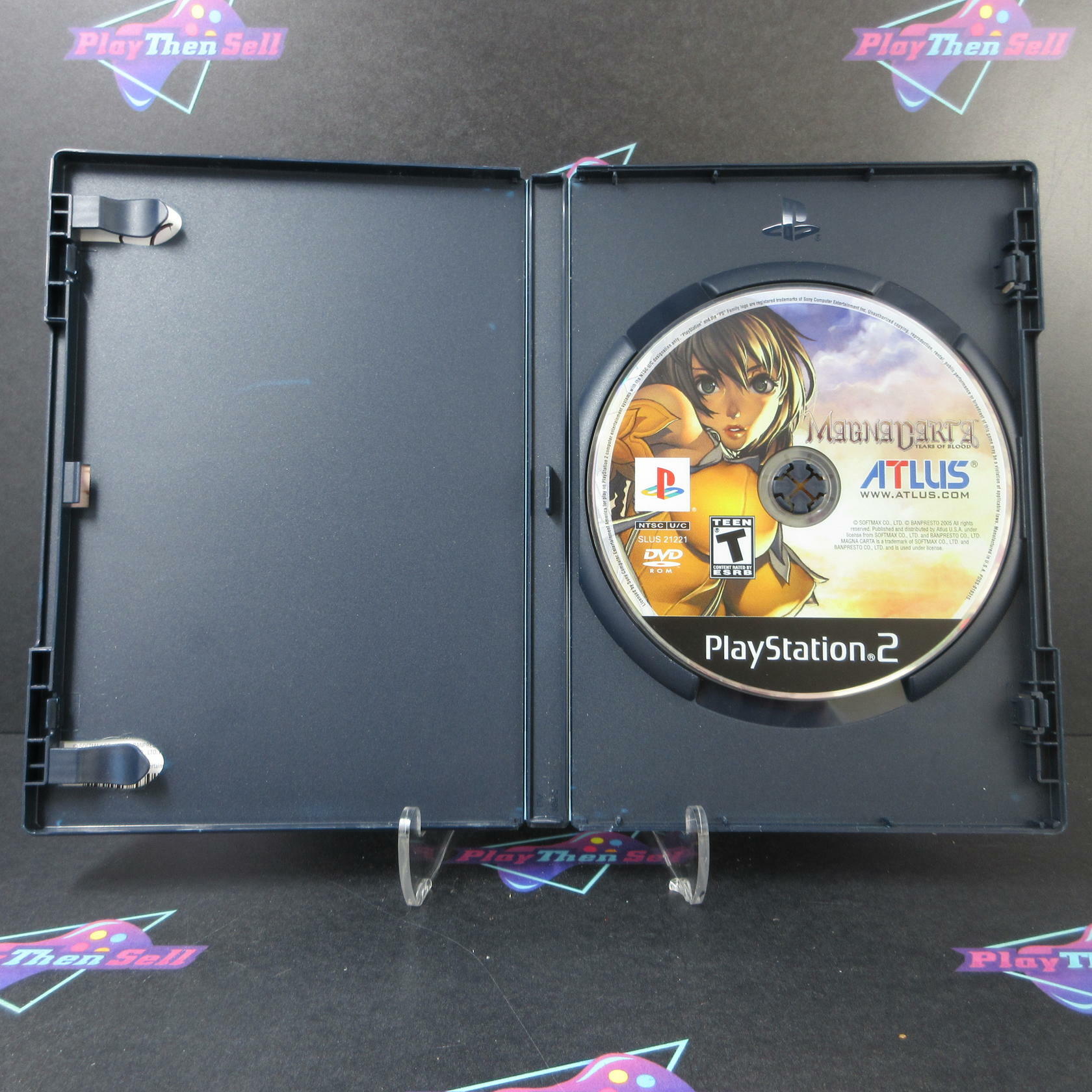 Magna Carta Tears of Blood PS2 PlayStation 2 AD/NM - Good