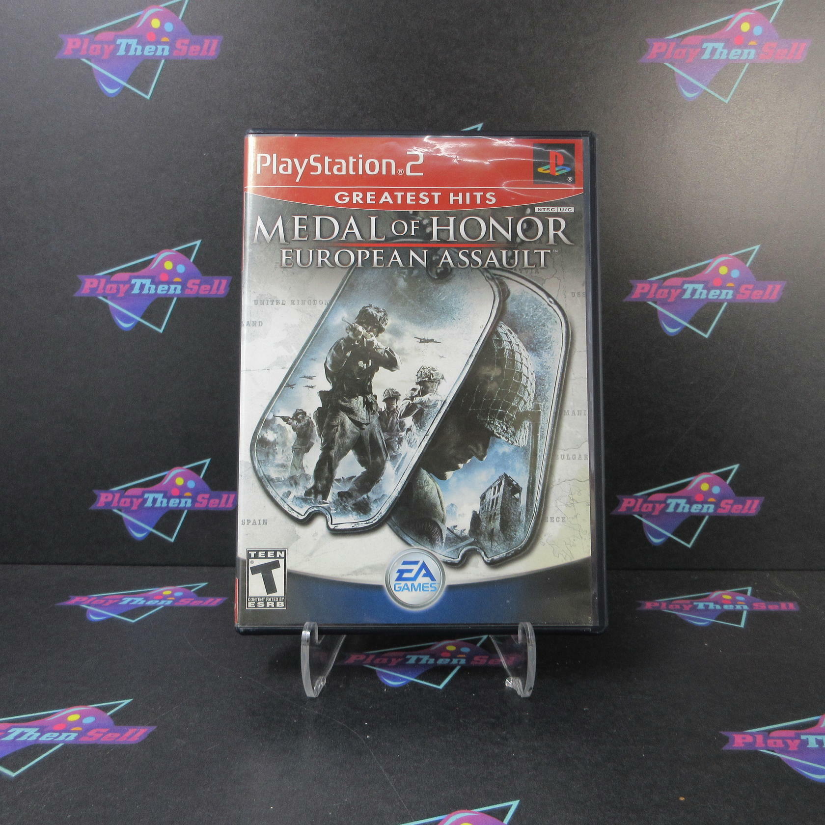 Medal of Honor European Assault GH PS2 PlayStation 2 AD Complete CIB - Very Good