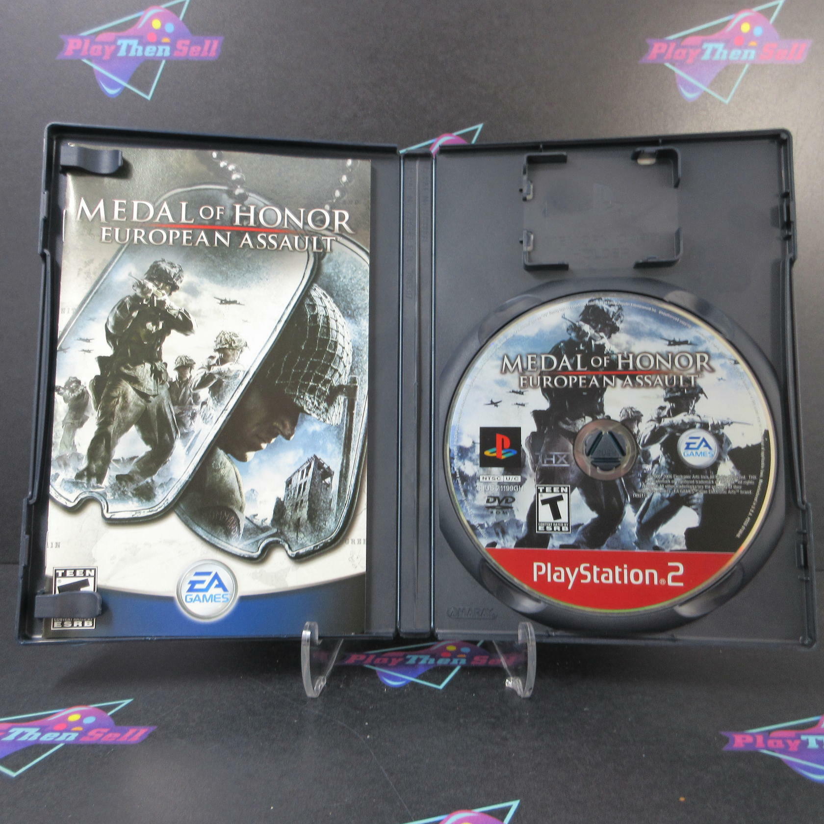 Medal of Honor European Assault GH PS2 PlayStation 2 AD Complete CIB - Very Good