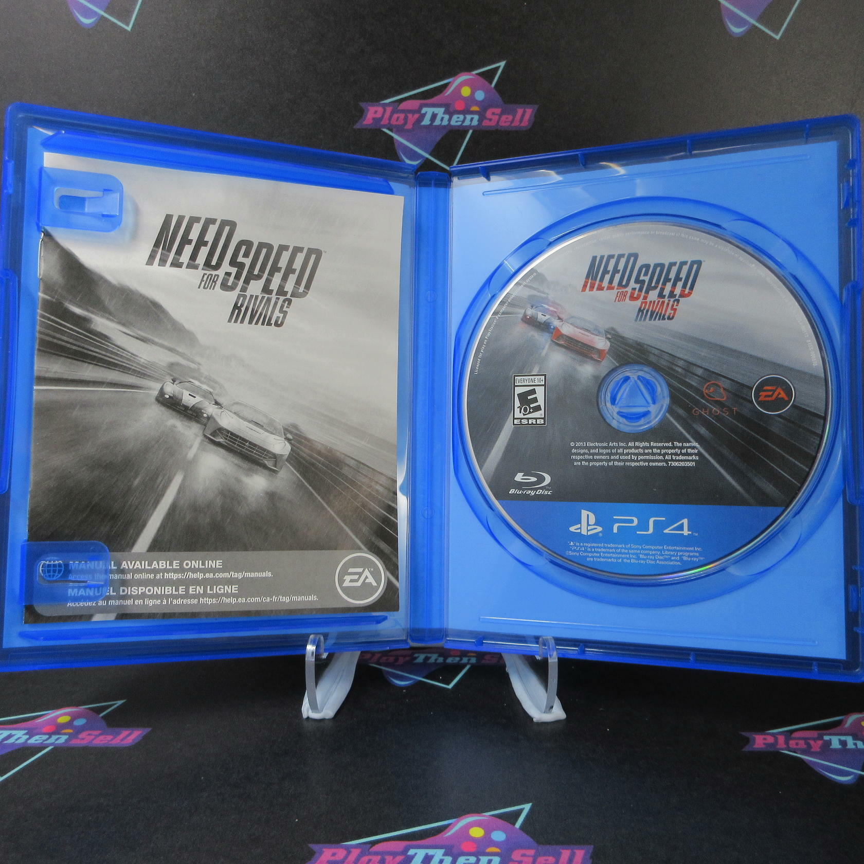 Need For Speed Rivals PS4 PlayStation 4 AD Complete CIB - Good