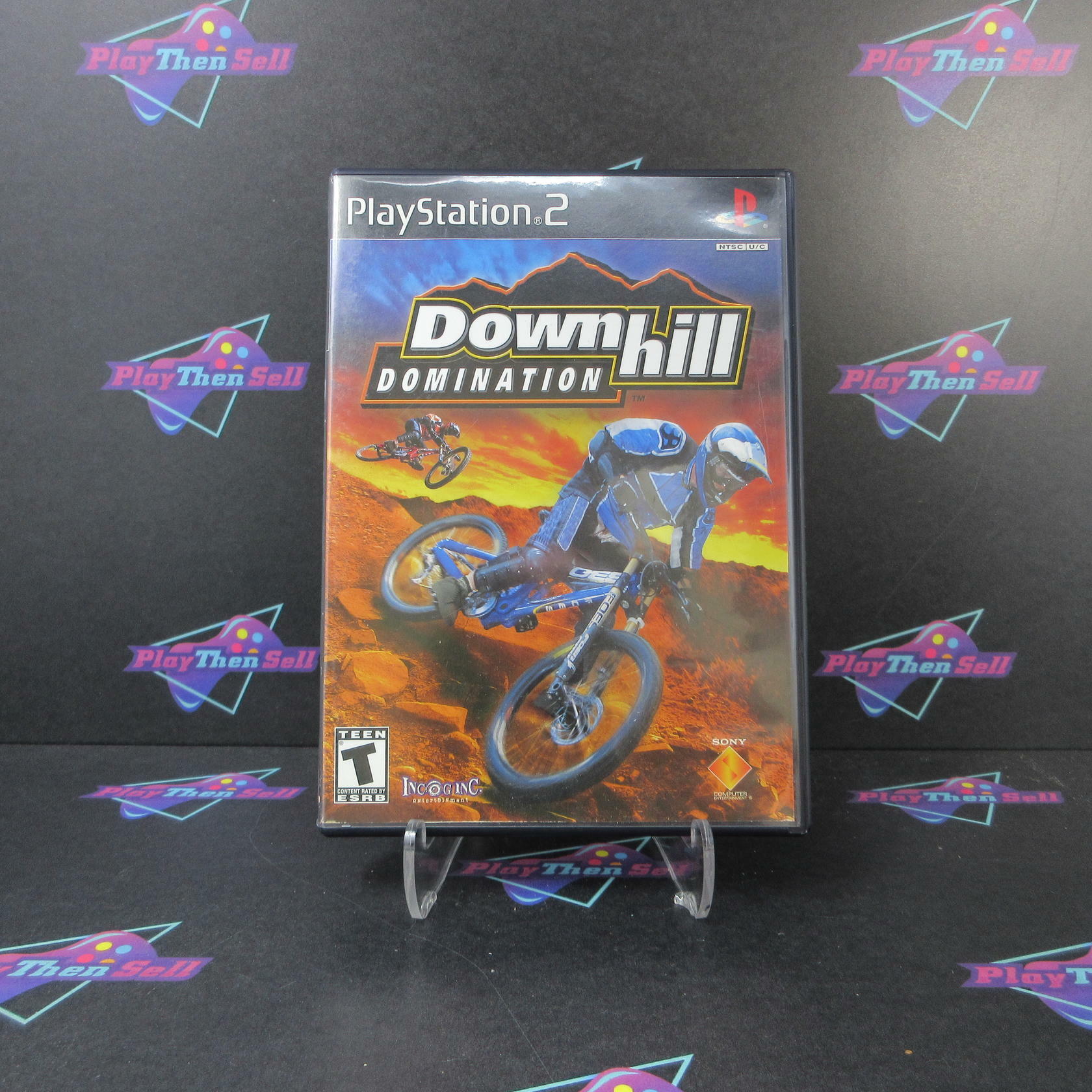 Downhill Domination PS2 PlayStation 2 AD/MD Complete CIB - Good