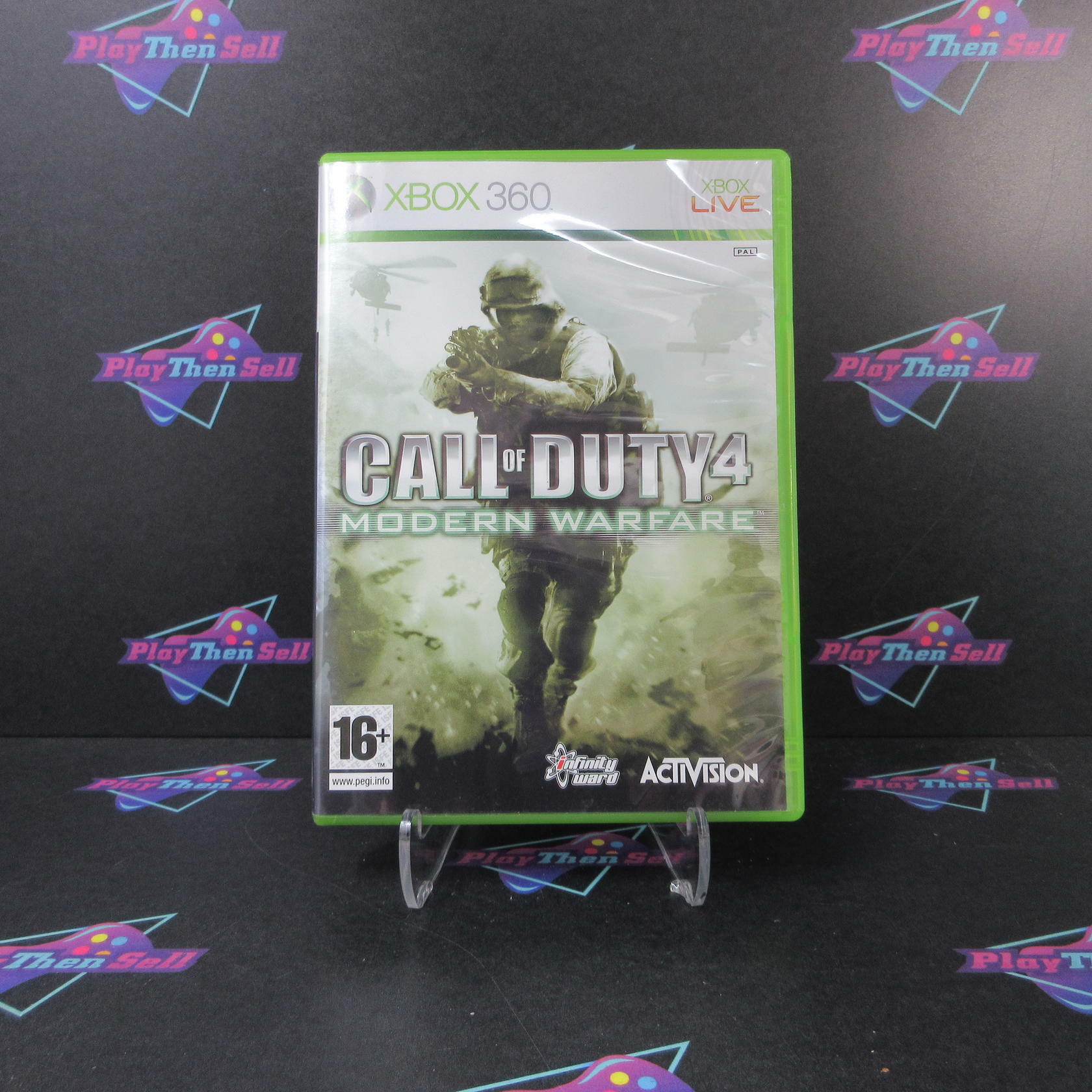 Call of Duty 4 Modern Warfare PAL Xbox 360 MD + Reg / Collector's Pack Complete - Good