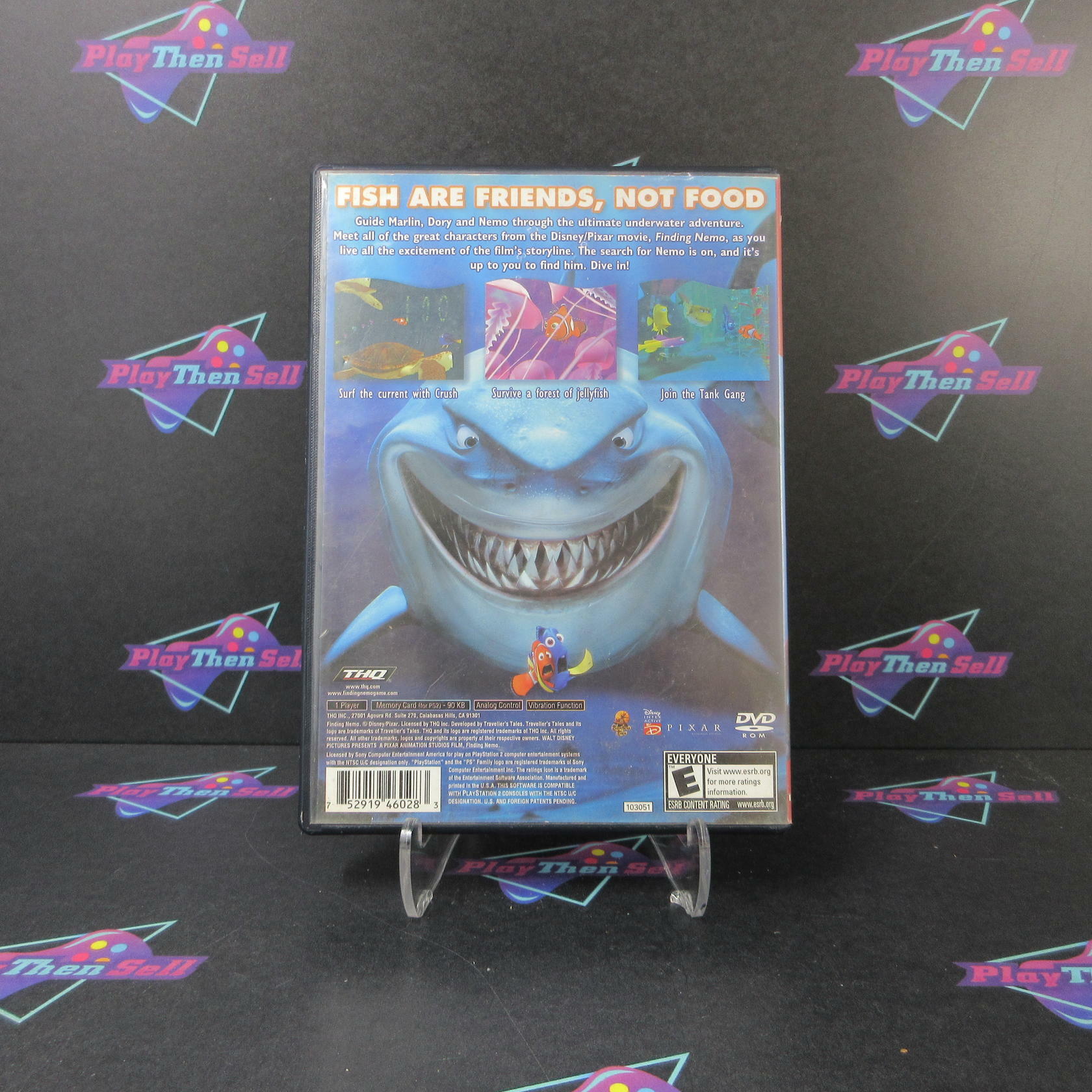 Finding Nemo GH PS2 PlayStation 2 AD/NM - Good