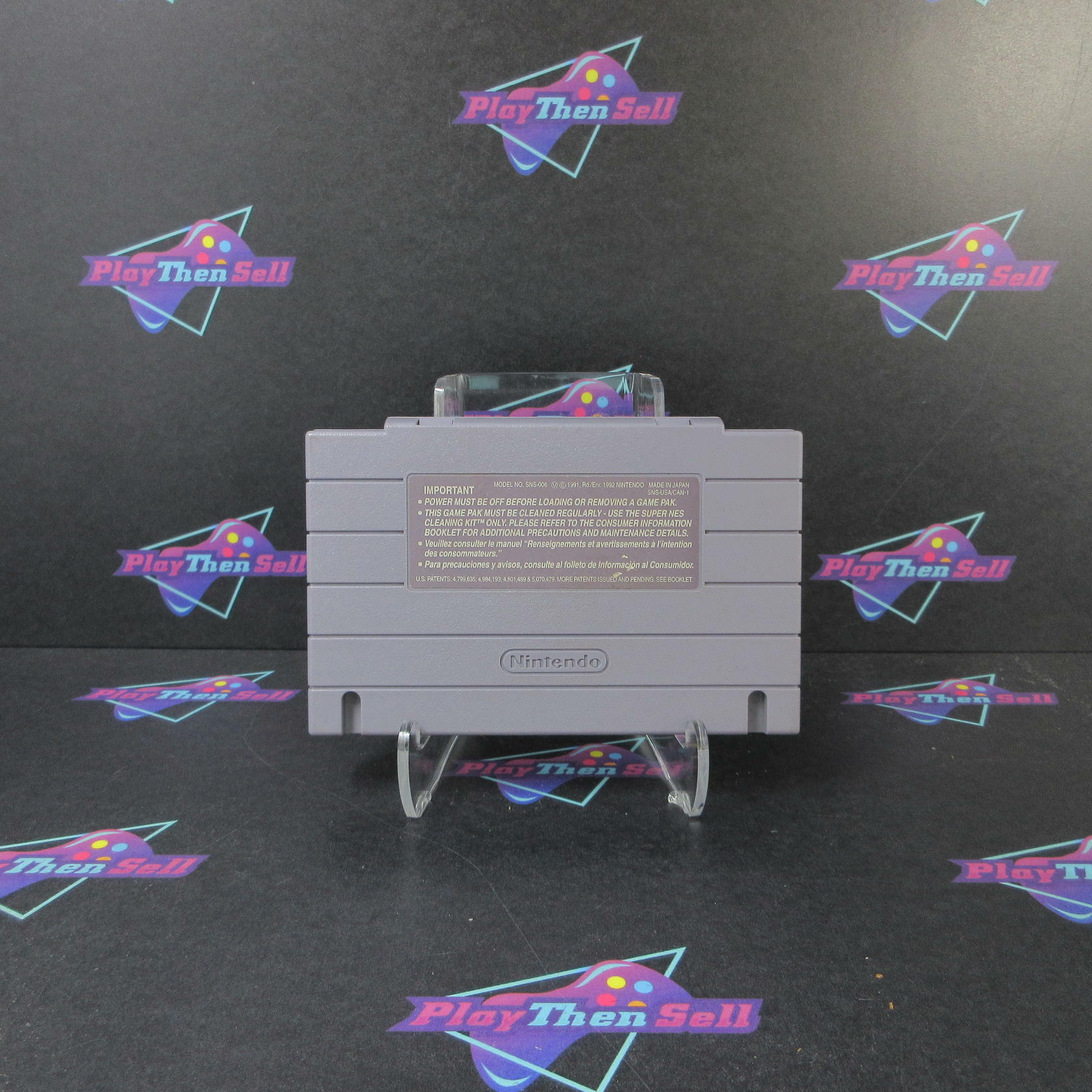 Mary Shelley's Frankenstein Super Nintendo SNES Cartridge Only Authentic/ Tested - Good