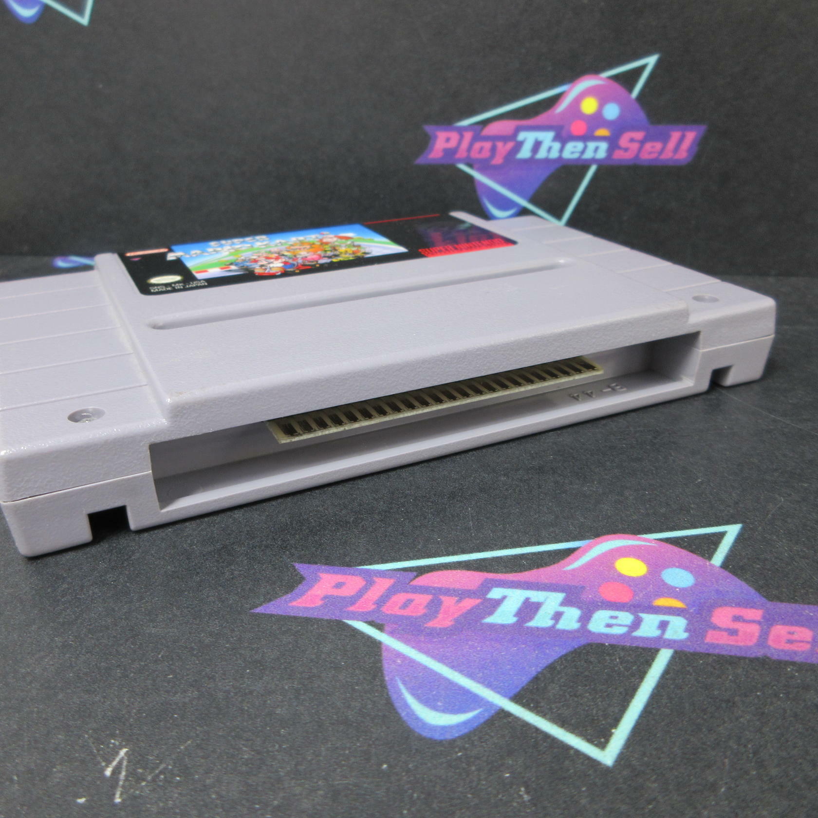 Super Mario Kart Super Nintendo SNES Cartridge + Manual Authentic / Tested - Good