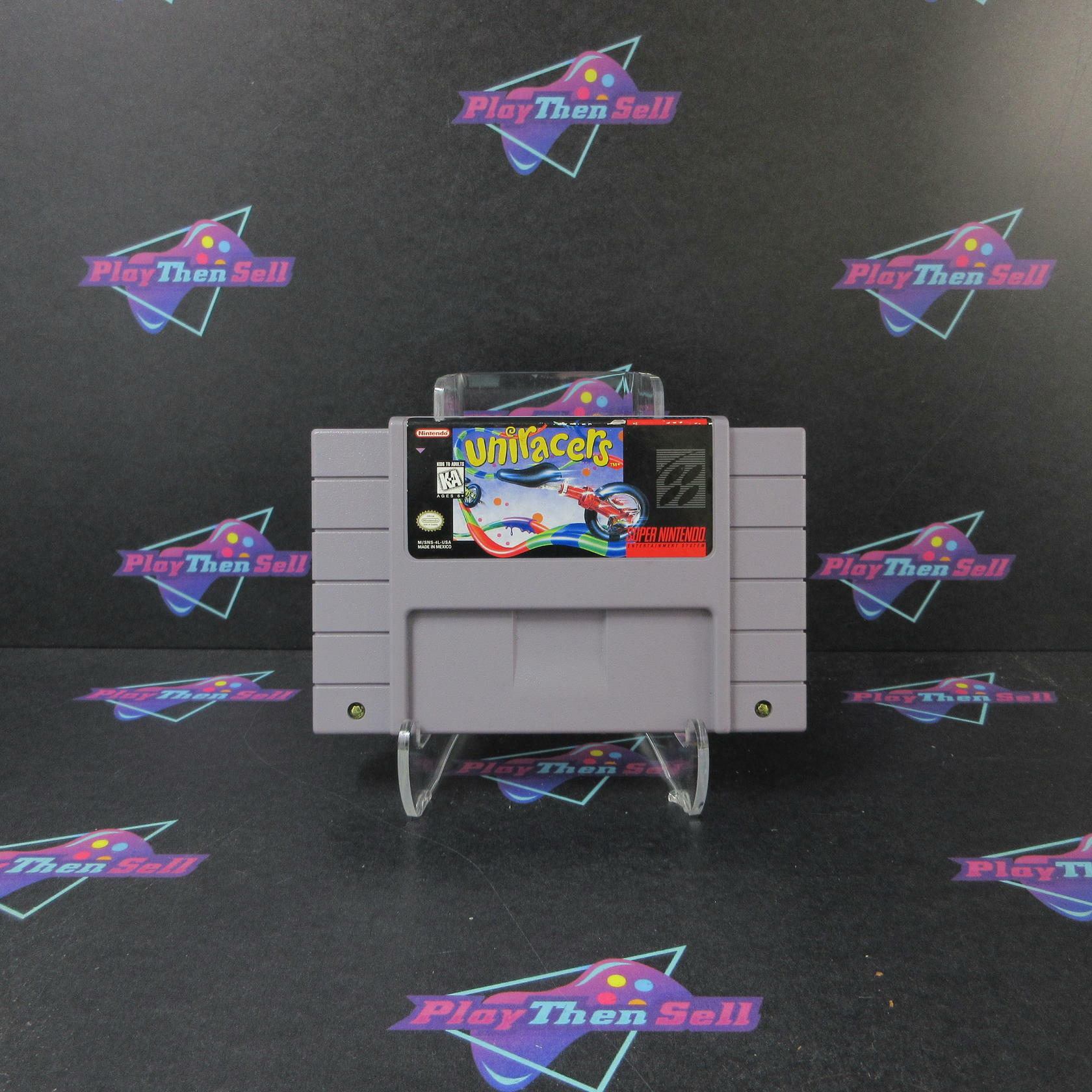 Uniracers Super Nintendo SNES Cartridge Only AD Authentic / Tested - Good