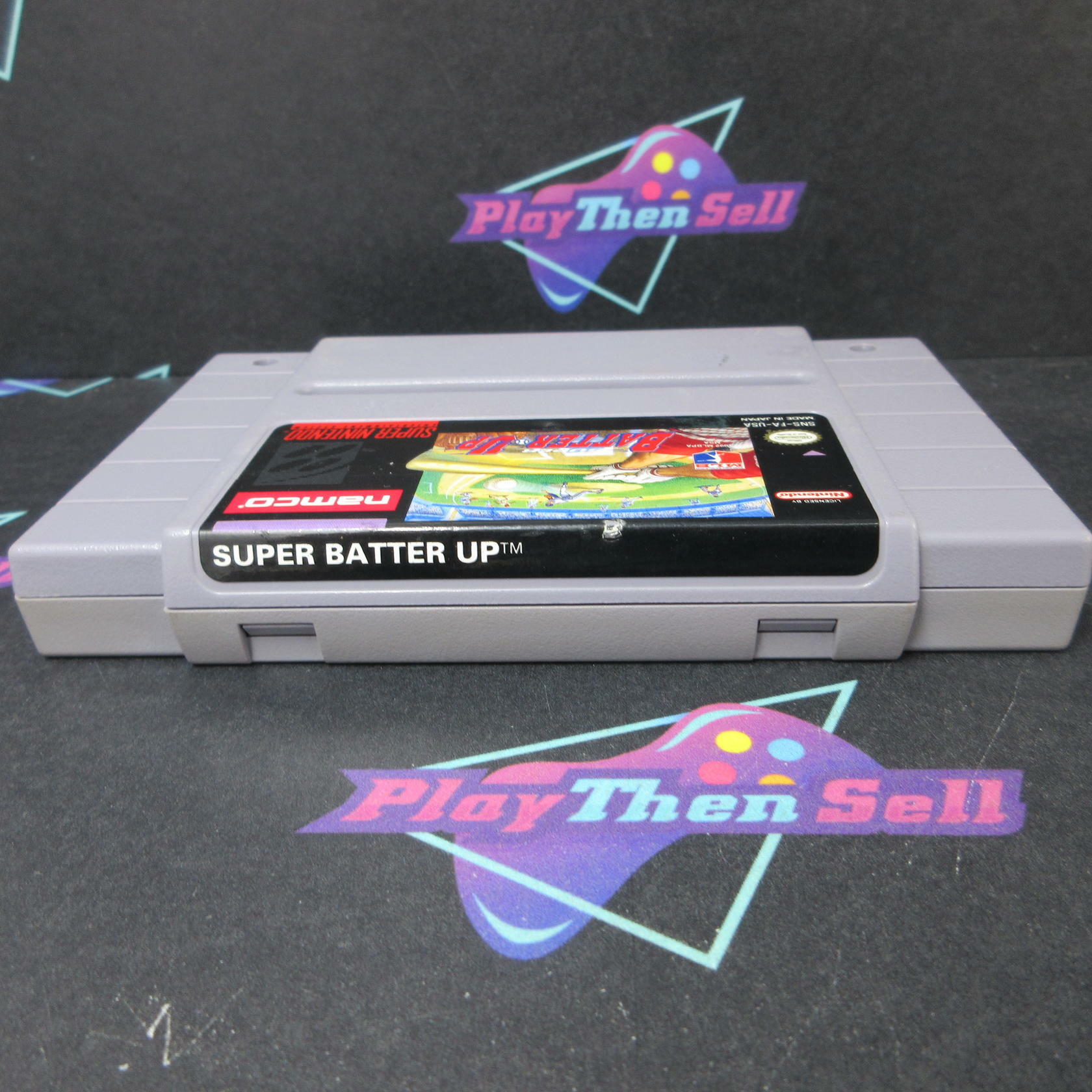 Super Batter Up Super Nintendo SNES Cartridge Only AD Authentic / Tested - Good