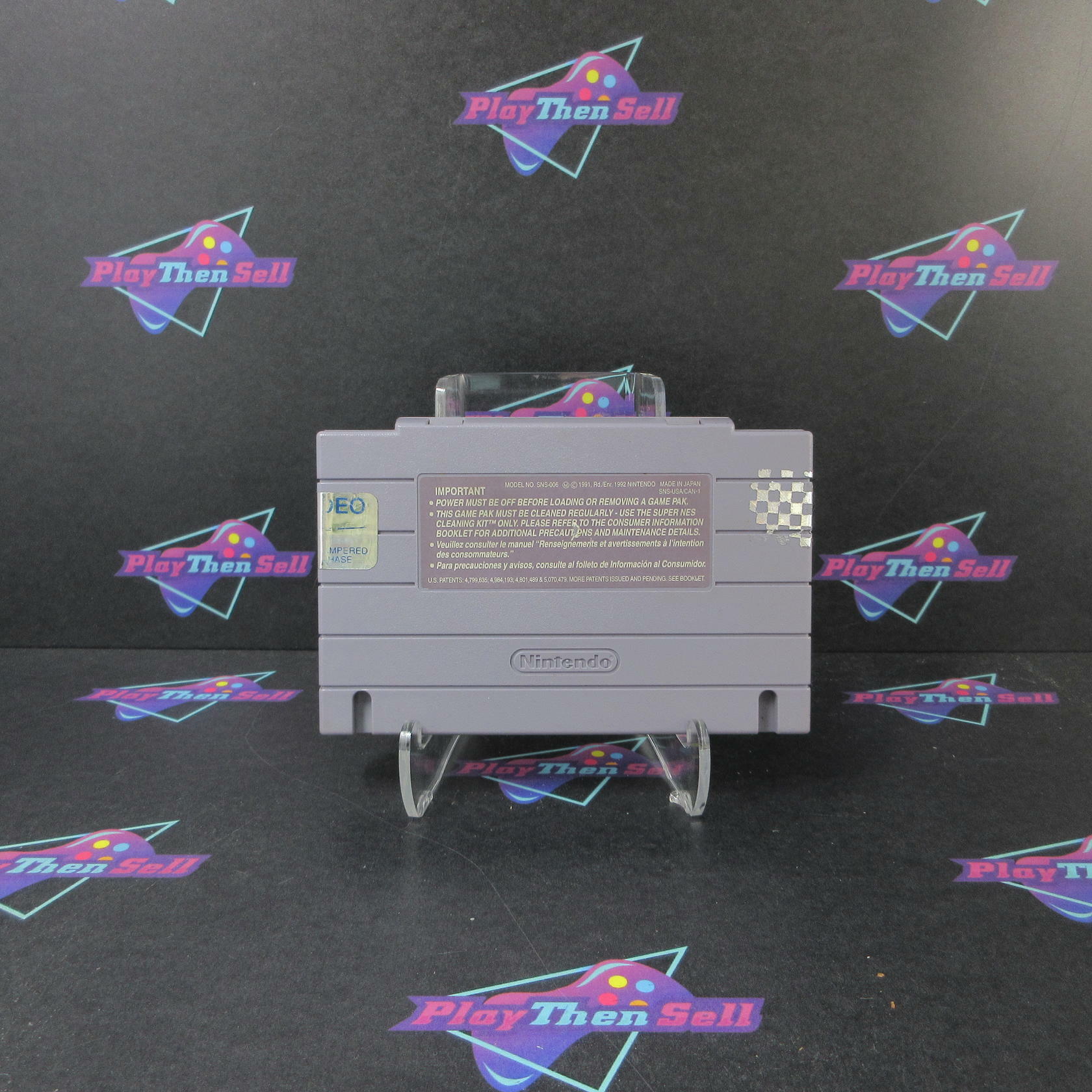 Air Strike Patrol Super Nintendo SNES Cartridge Only AD Authentic / Tested - Good