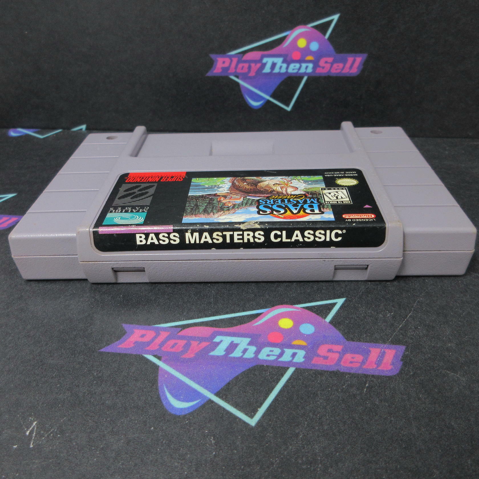 Bass Masters Classic Super Nintendo SNES Cartridge Only AD Authentic / Tested - Good