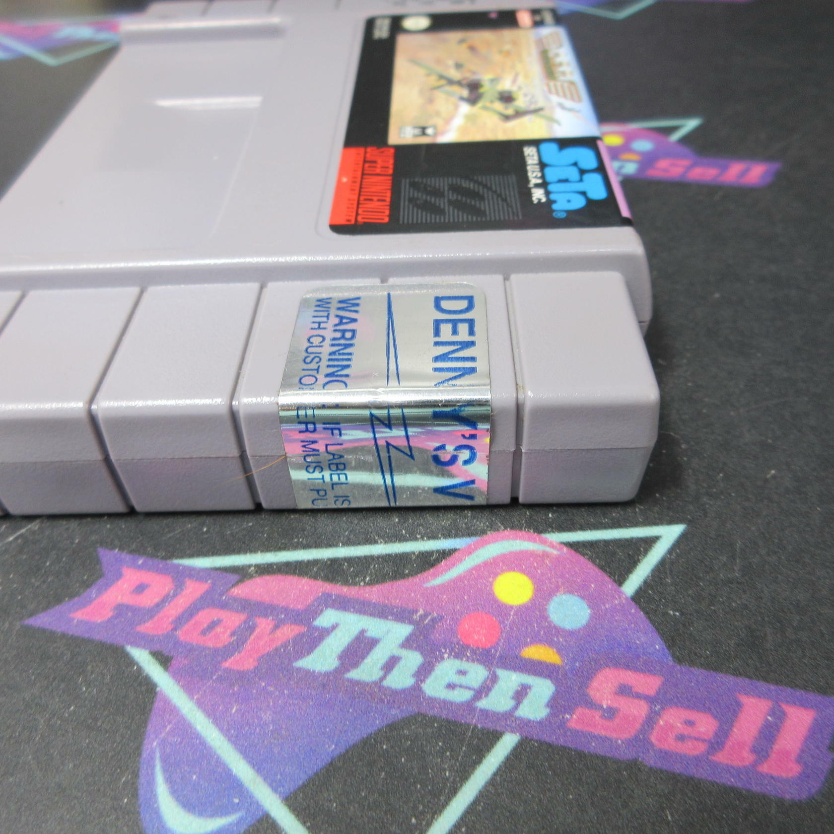 Air Strike Patrol Super Nintendo SNES Cartridge Only AD Authentic / Tested - Good