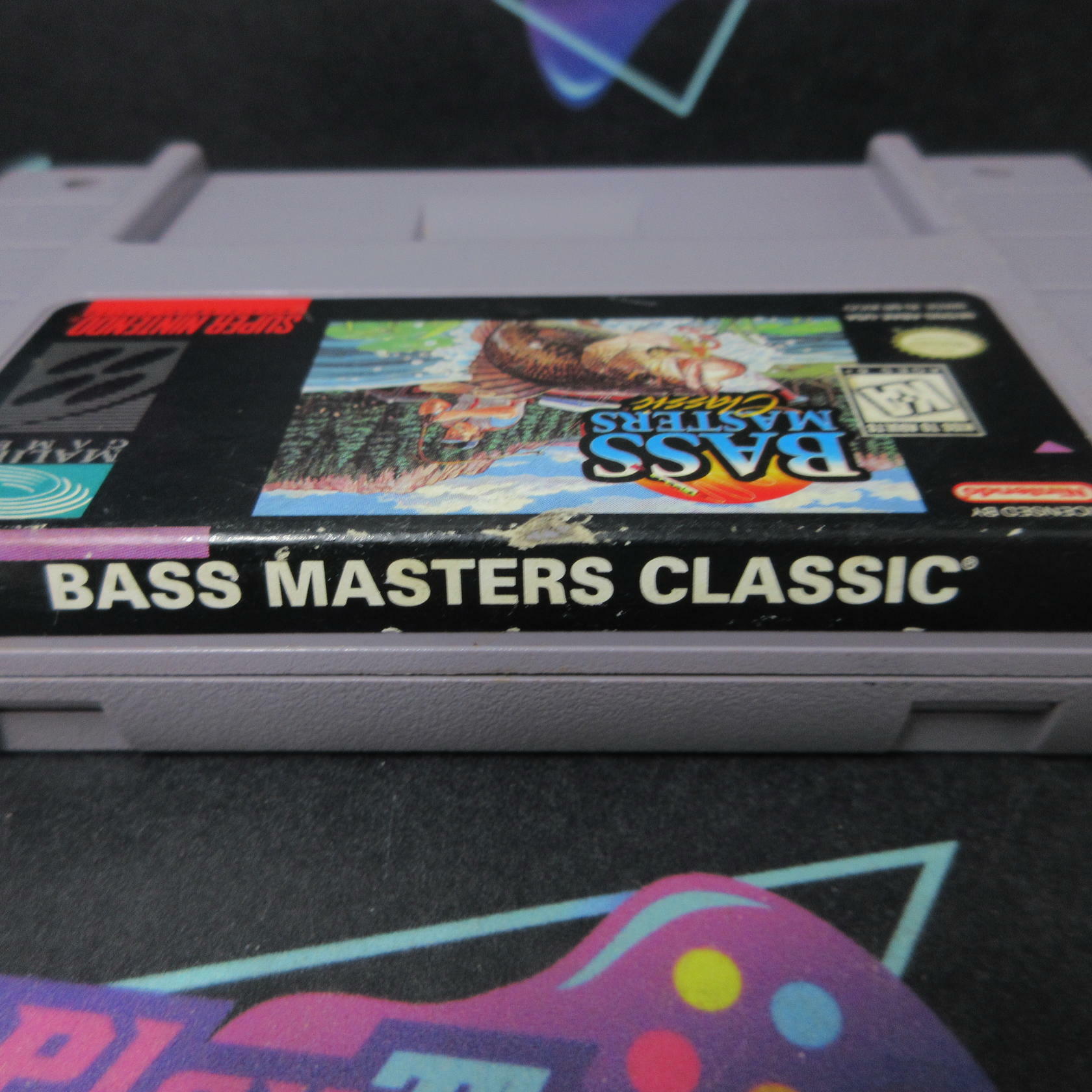 Bass Masters Classic Super Nintendo SNES Cartridge Only AD Authentic / Tested - Good