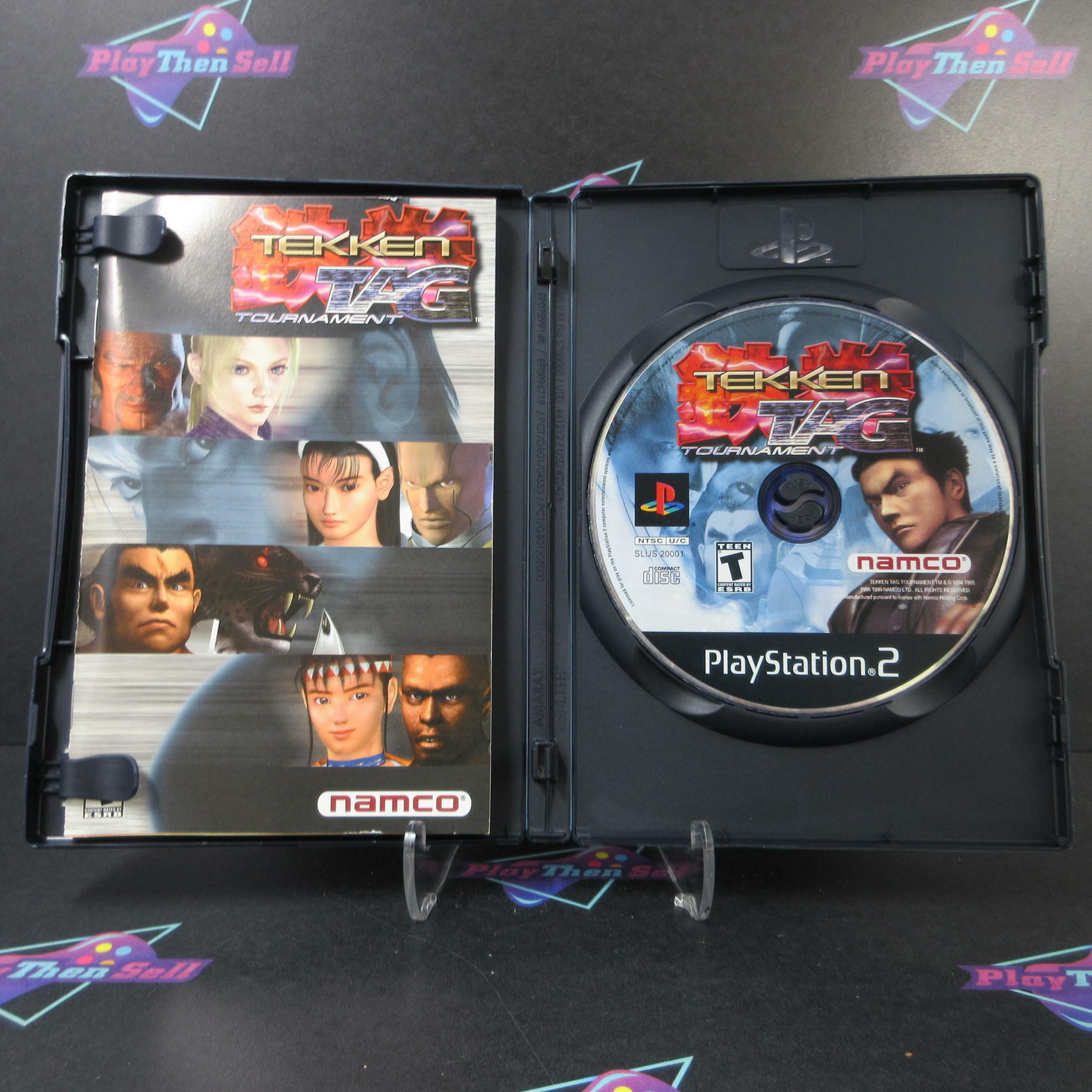Tekken Tag Tournament PS2 PlayStation 2 AD + Reg Card Complete CIB - Very Good
