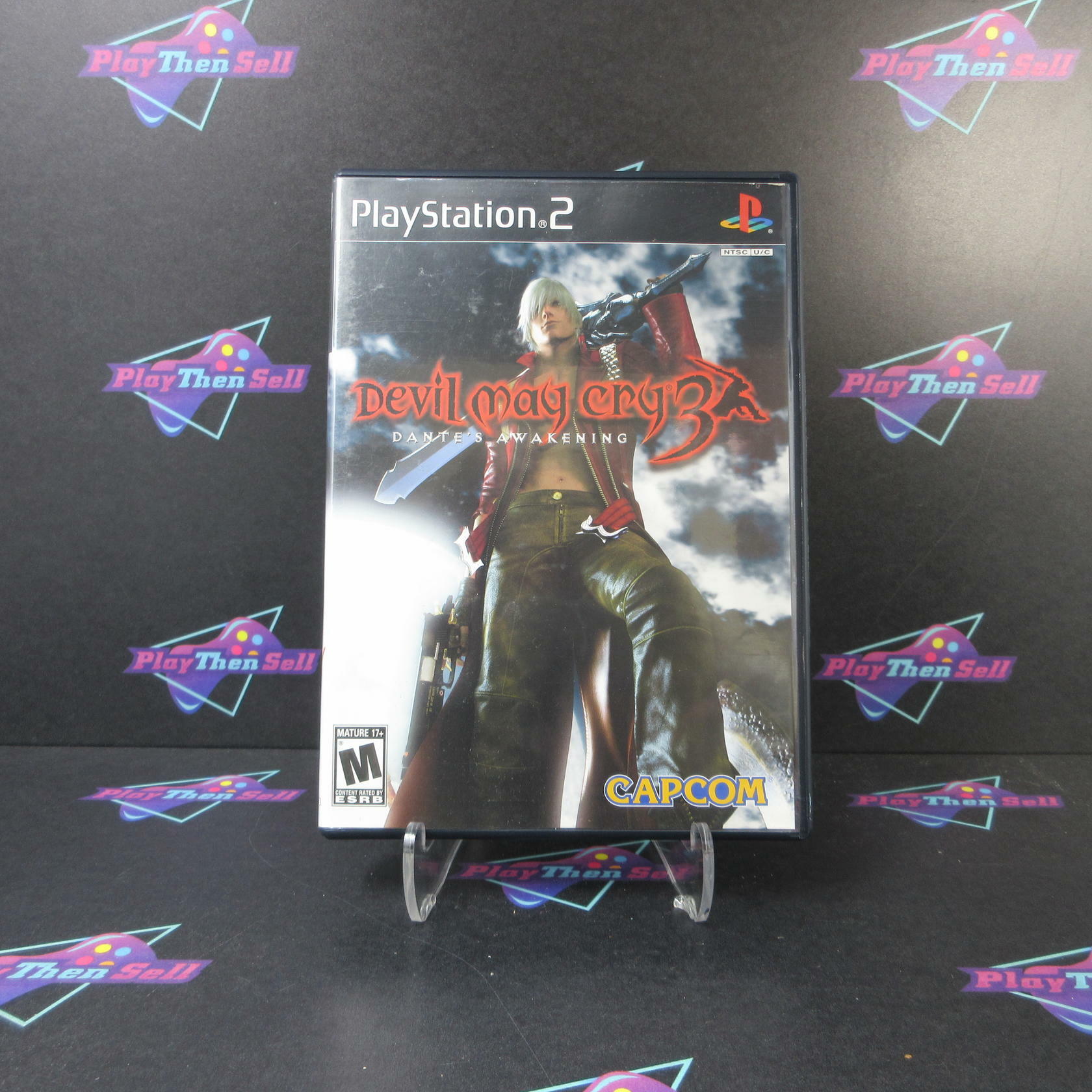 Devil May Cry 3 Dantes Awakening PS2 PlayStation 2 MD Complete CIB - Good