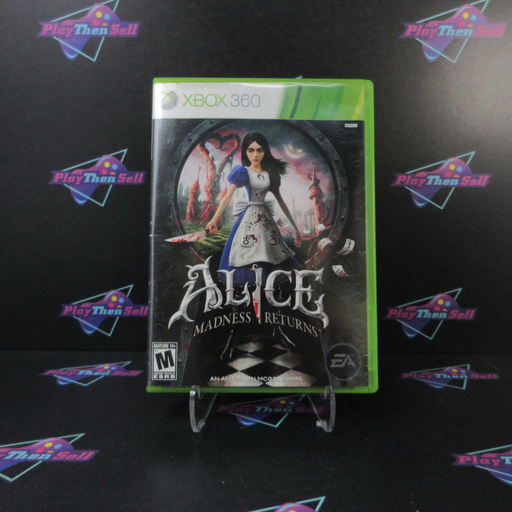 Alice Madness Returns Xbox 360 AD Complete CIB - Good