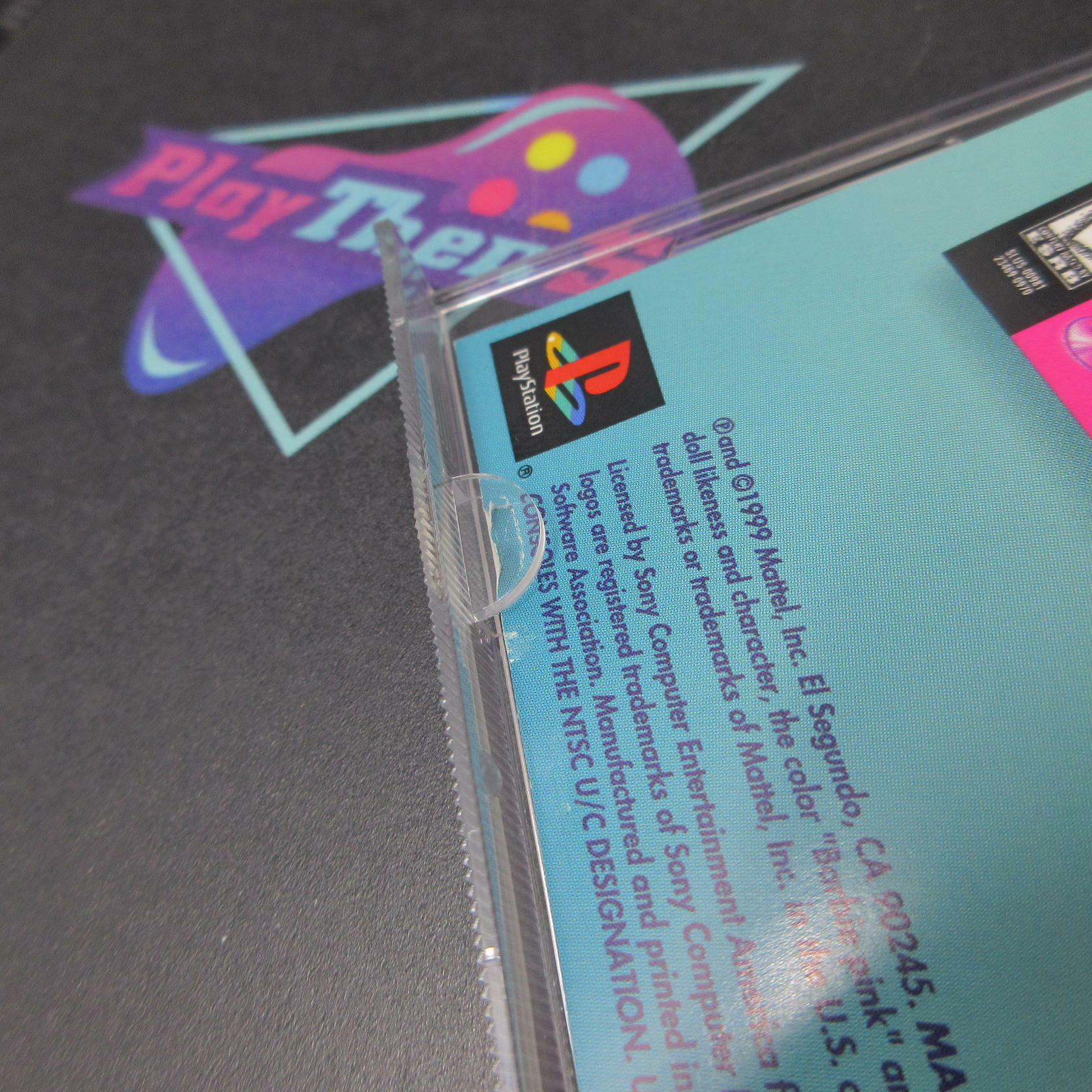 Barbie Super Sports + Reg Card PS1 MD Complete CIB - Good