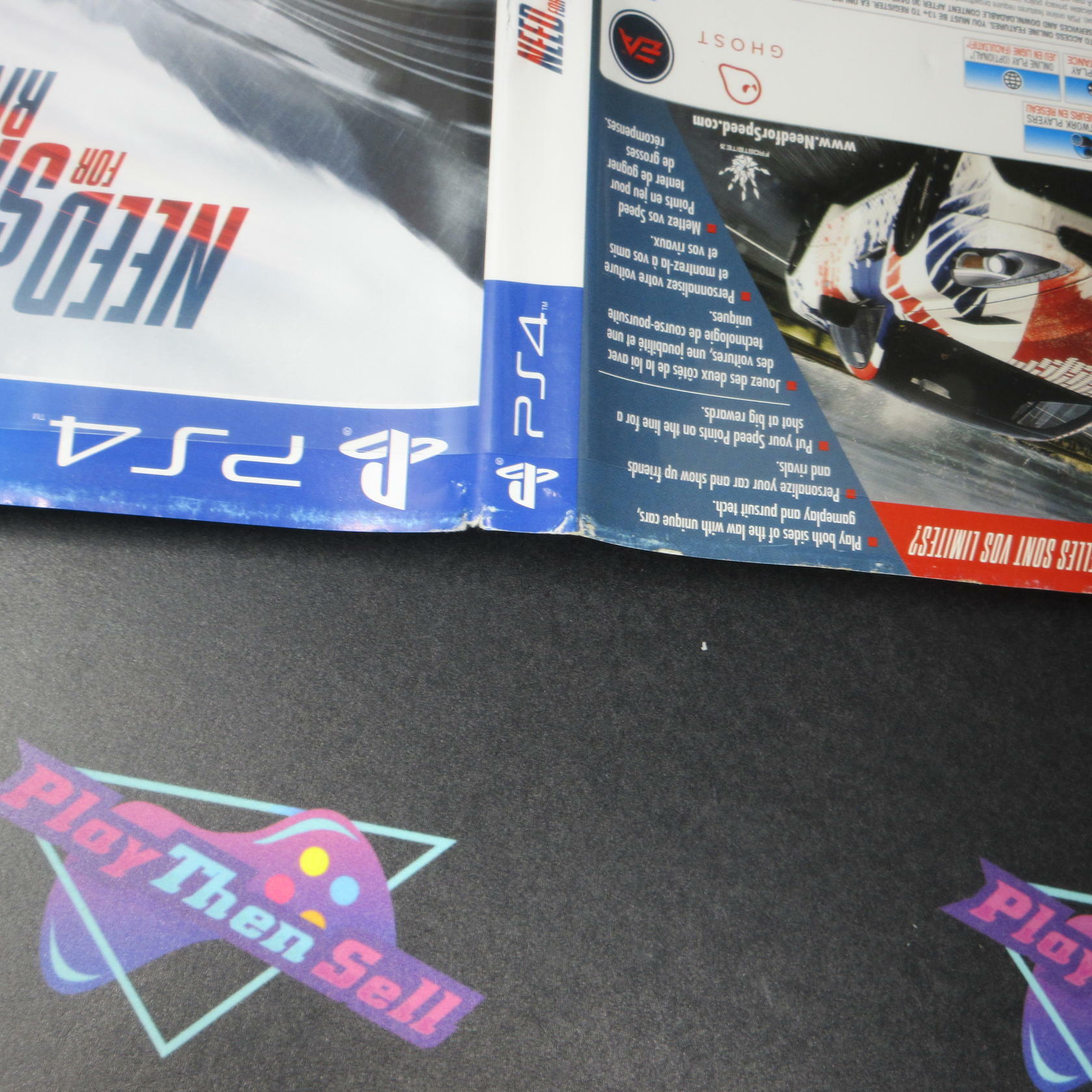 Need For Speed Rivals PS4 PlayStation 4 AD Complete CIB - Good