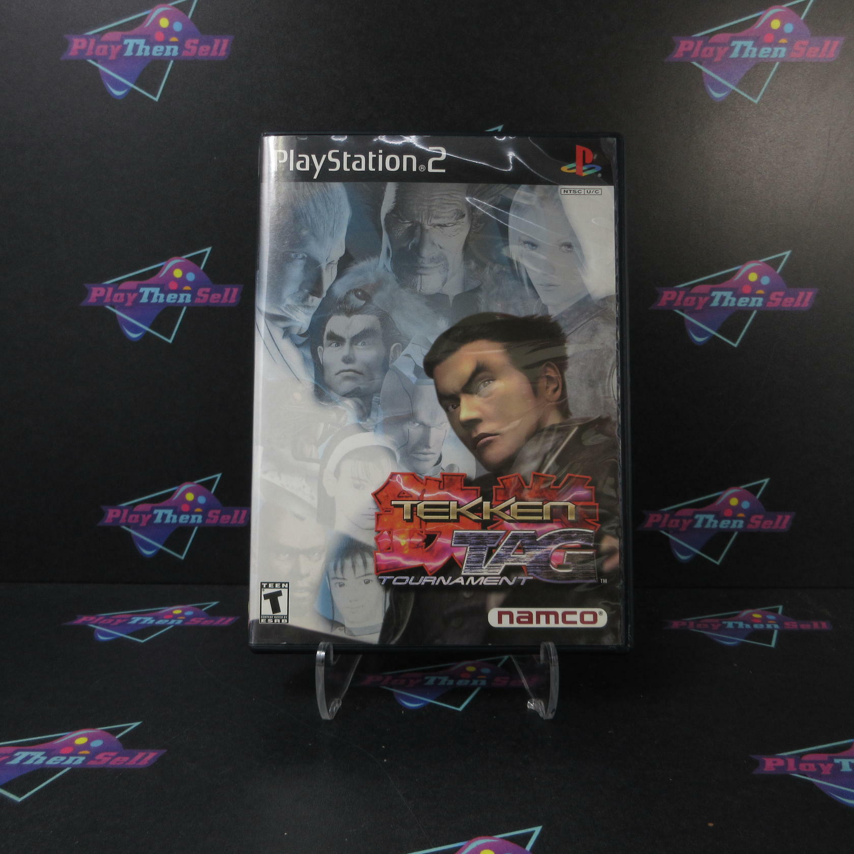 Tekken Tag Tournament PS2 PlayStation 2 AD + Reg Card Complete CIB - Very Good