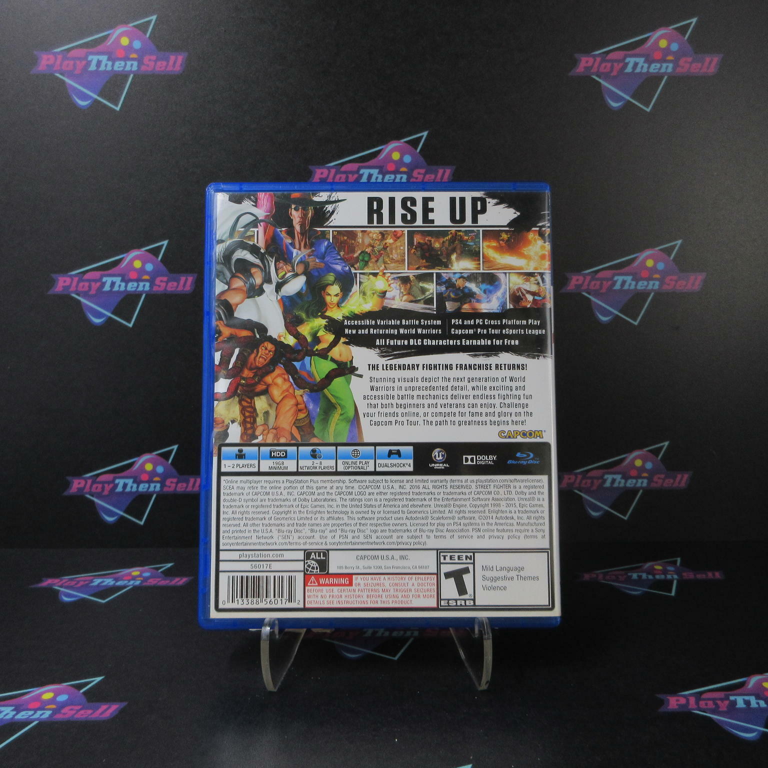 Street Fighter V PS4 PlayStation 4 AD - Good