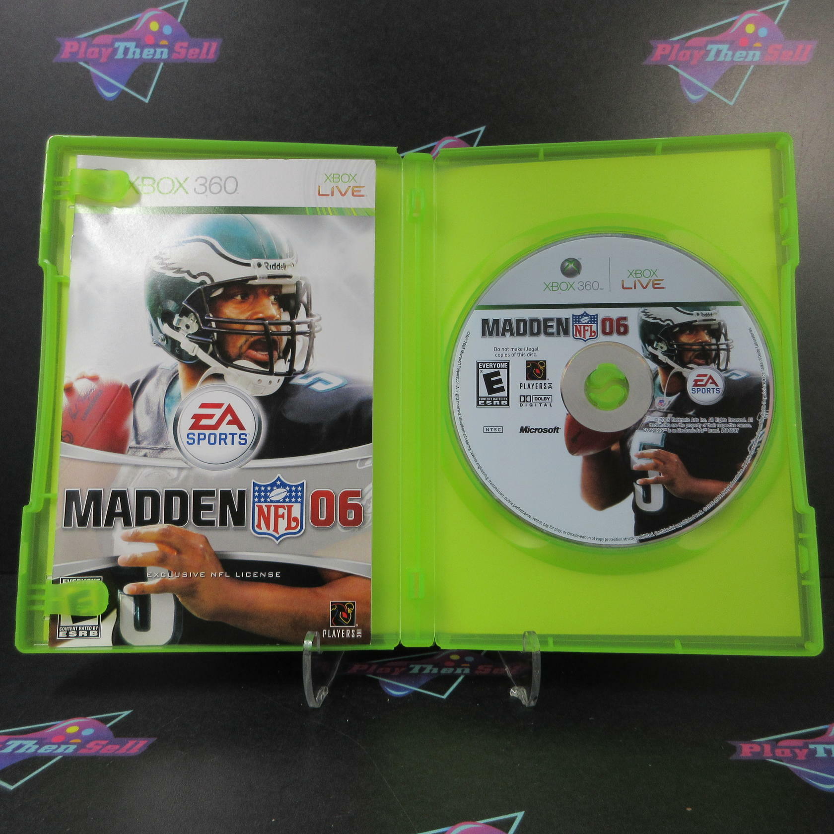 Madden NFL 06 Xbox 360 AD/DD Complete CIB - Good