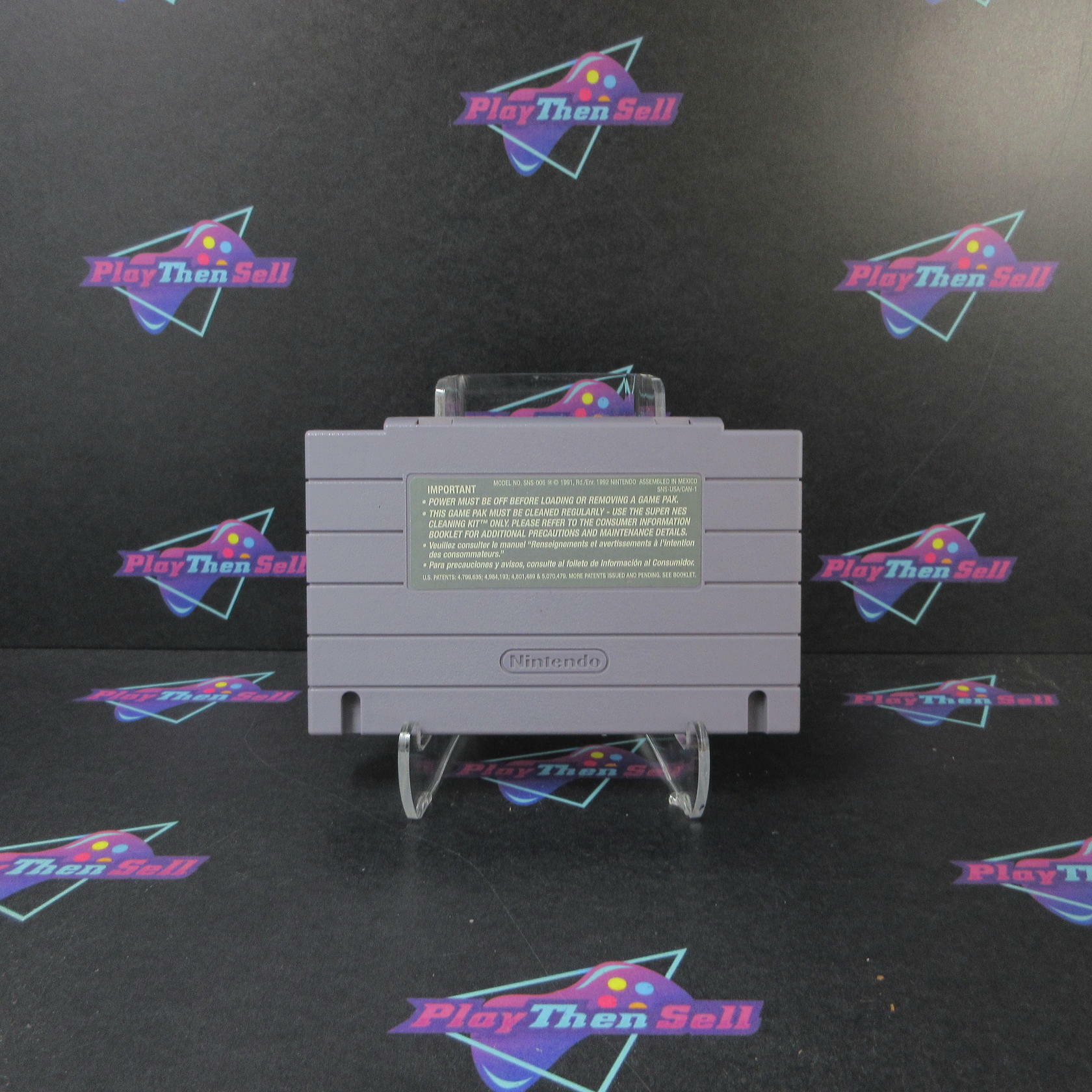 Super Empire Strikes Back Super Nintendo SNES Cartridge Only Authentic / Tested - Good