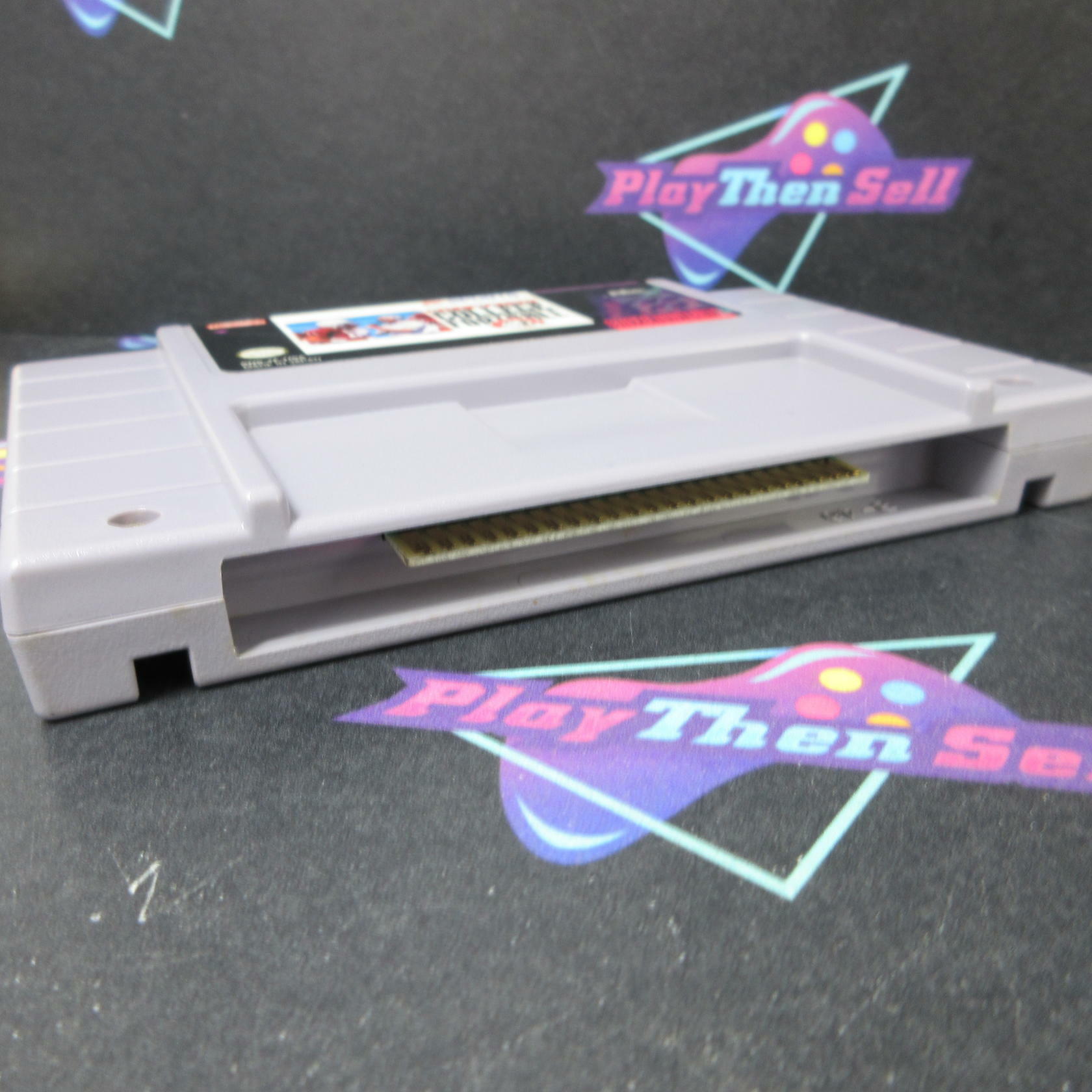 Bill Walsh College Football Super Nintendo SNES Cartridge Only Authentic /Tested - Good