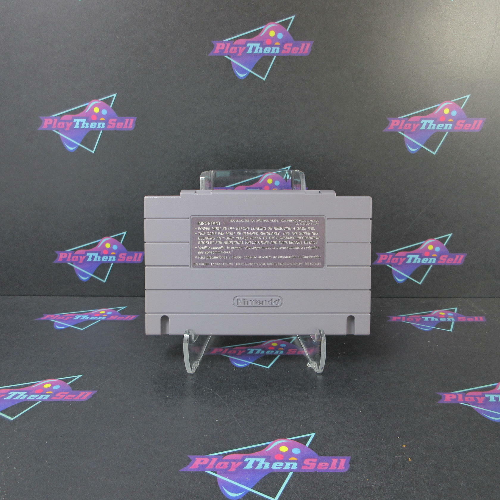 NHL 96 -Super Nintendo SNES Cartridge Only Authentic / Tested - Good